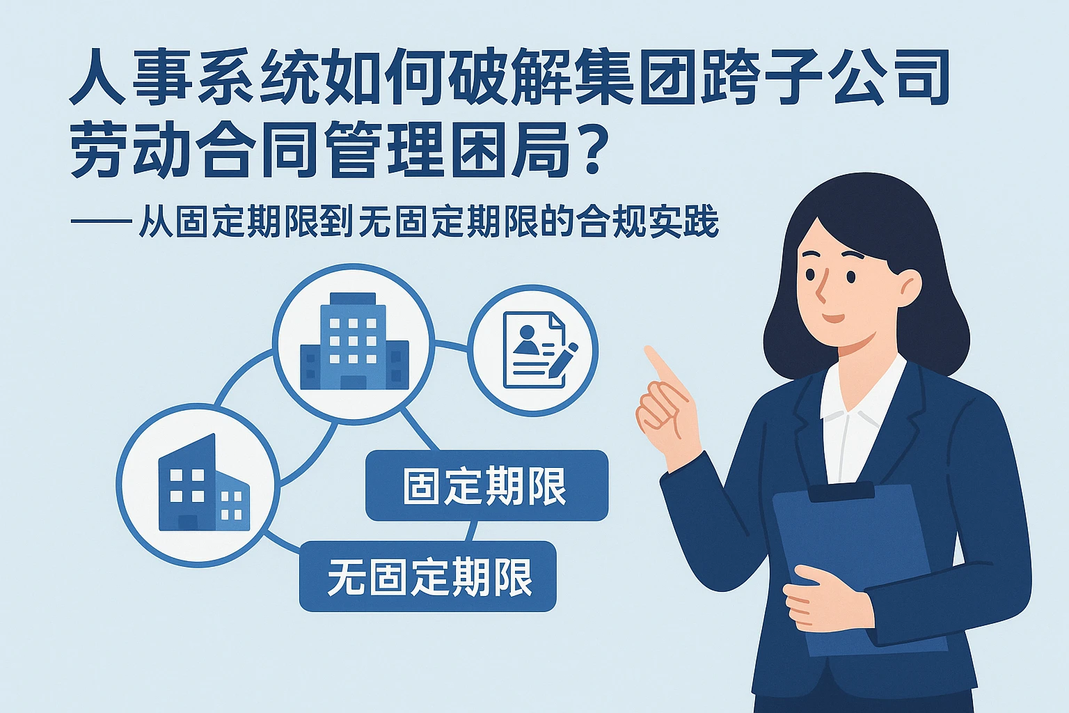 人事系统如何破解集团跨子公司劳动合同管理困局？——从固定期限到无固定期限的合规实践