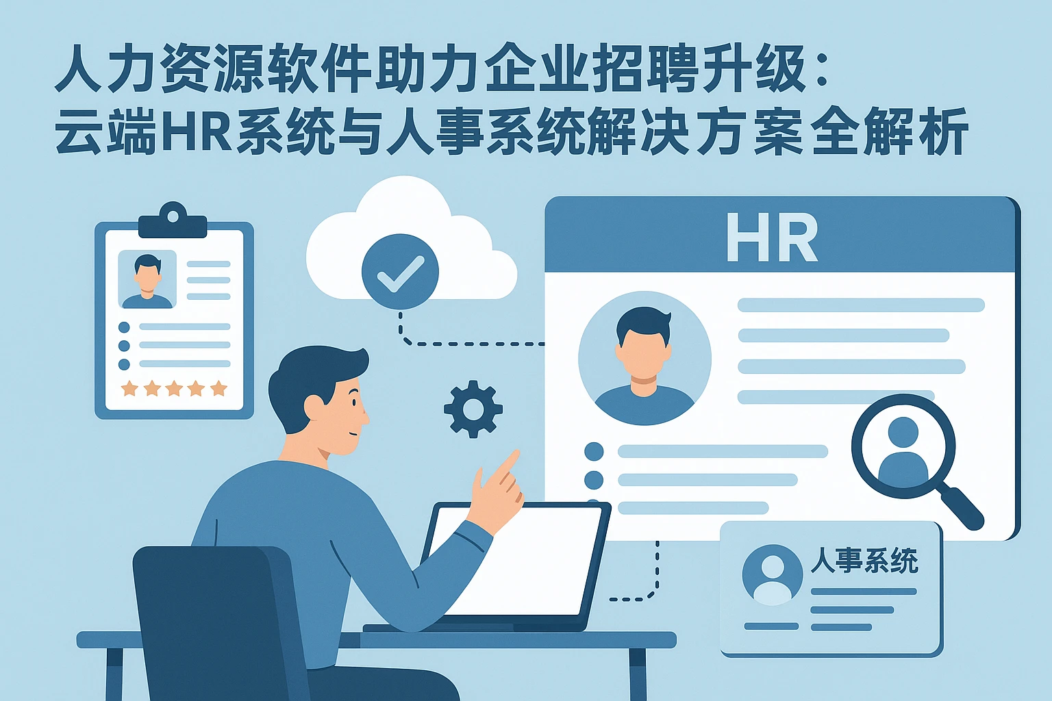 人力资源软件助力企业招聘升级：云端HR系统与人事系统解决方案全解析