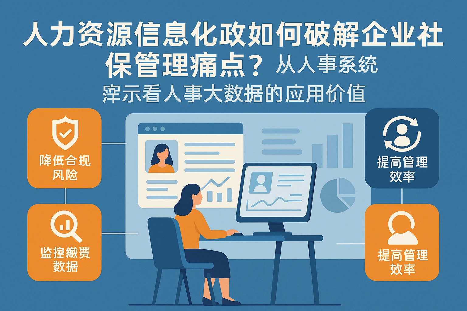 人力资源信息化系统如何破解企业社保管理痛点？从人事系统演示看人事大数据的应用价值