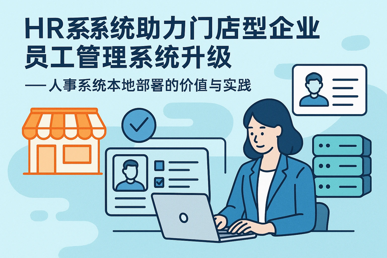 HR系统助力门店型企业员工管理系统升级——人事系统本地部署的价值与实践