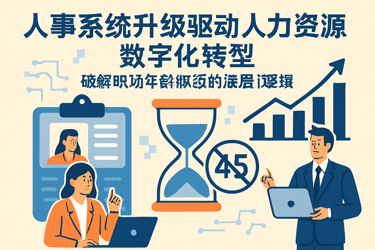 人事系统升级驱动人力资源数字化转型：破解职场年龄瓶颈的底层逻辑