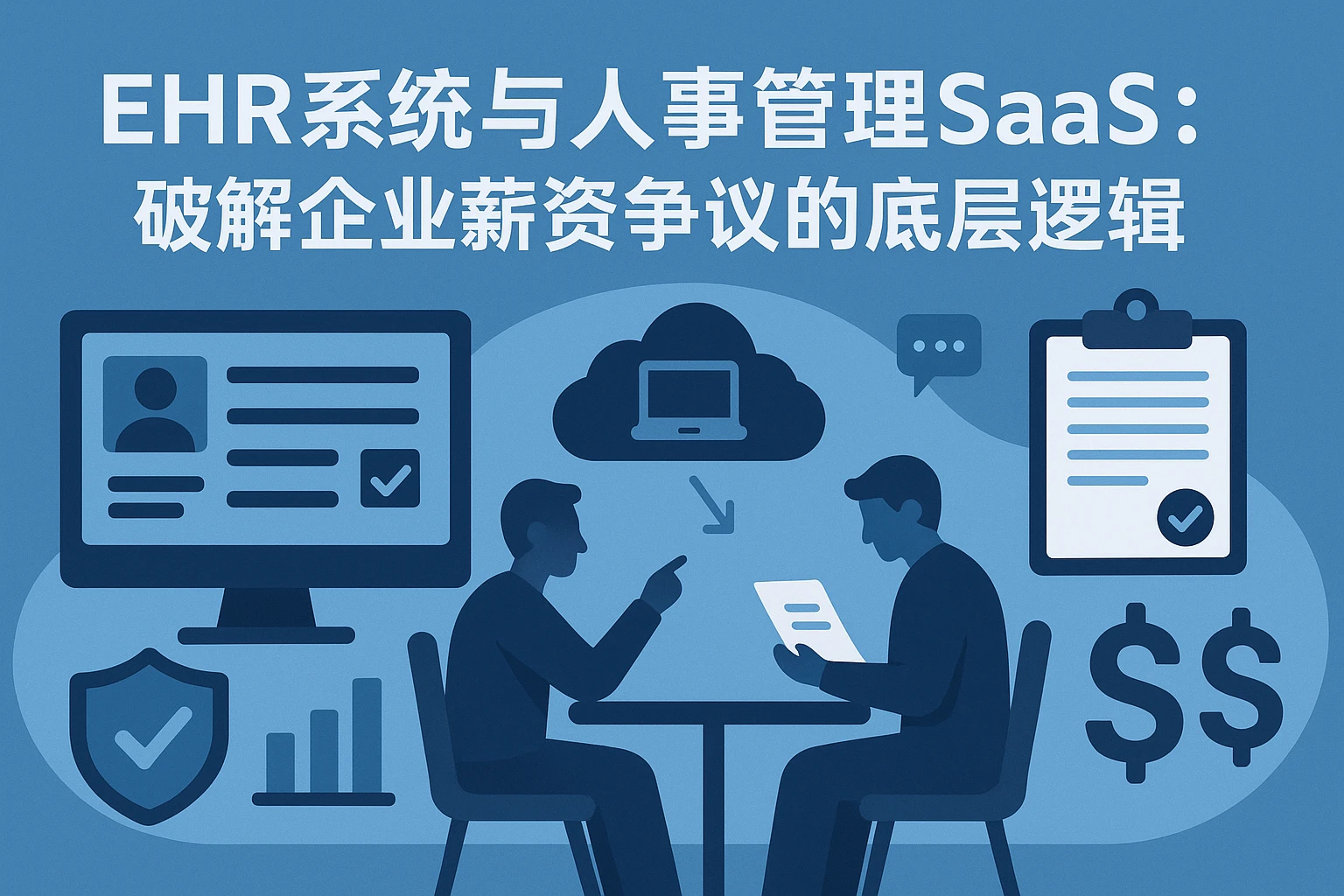 EHR系统与人事管理SaaS：破解企业薪资争议的底层逻辑