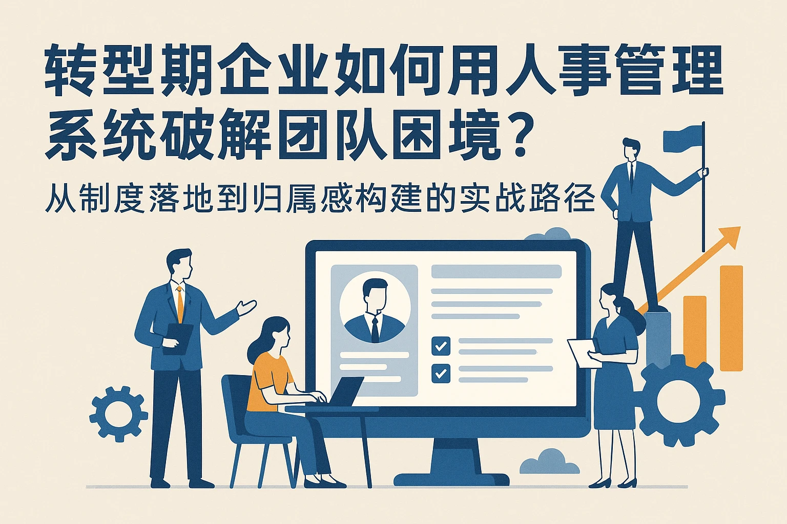 转型期企业如何用人事管理系统破解团队困境？从制度落地到归属感构建的实战路径