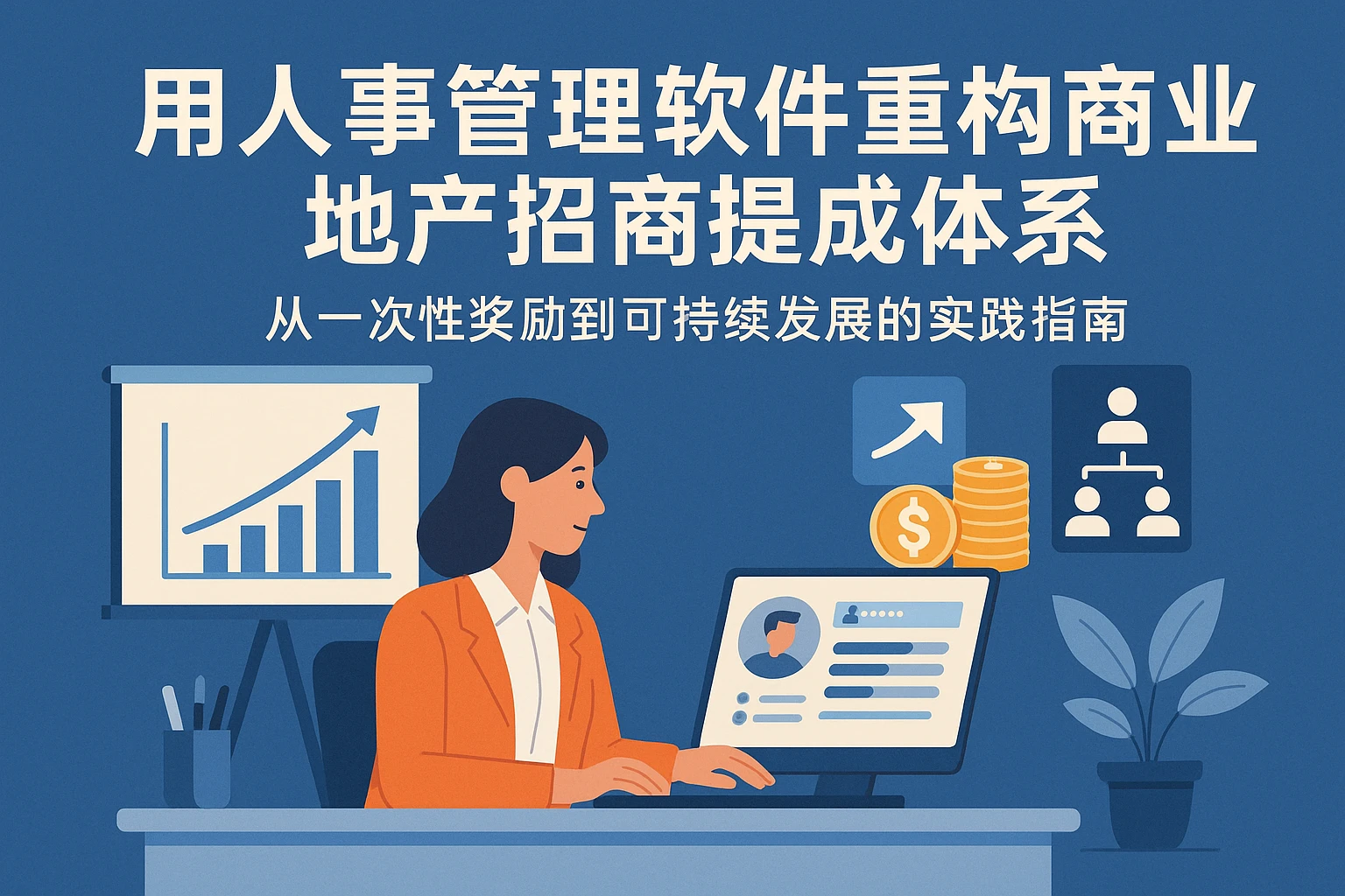 用人事管理软件重构商业地产招商提成体系：从一次性奖励到可持续发展的实践指南