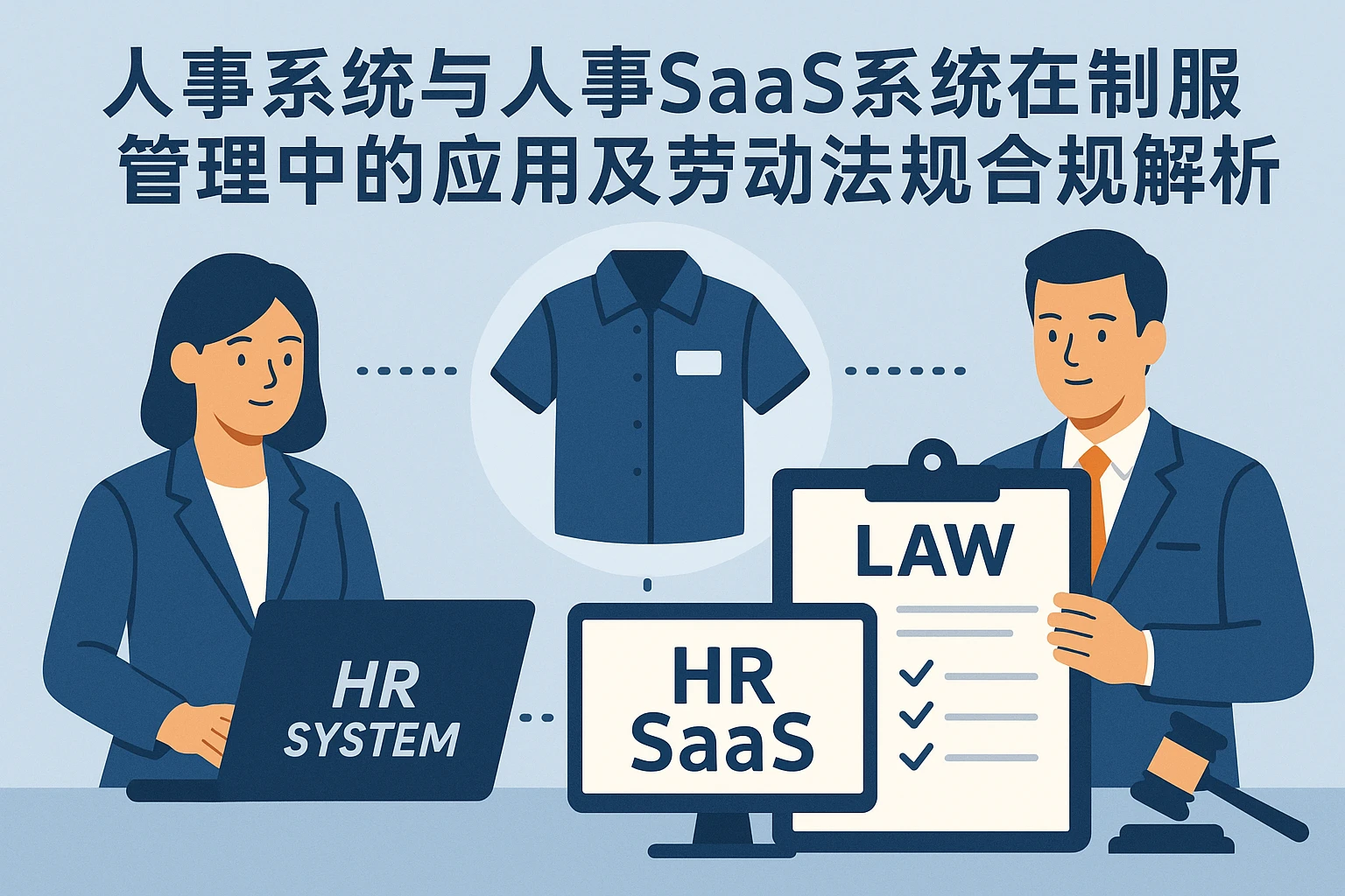 人事系统与人事SaaS系统在制服管理中的应用及劳动法规合规解析