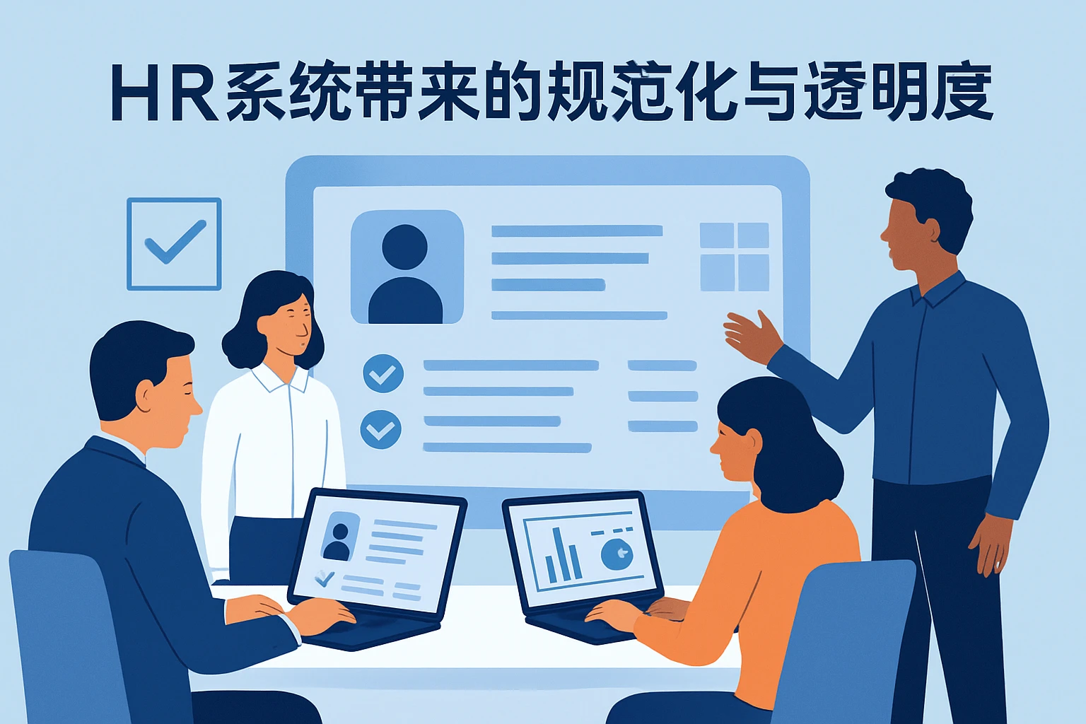 HR系统带来的规范化与透明度
