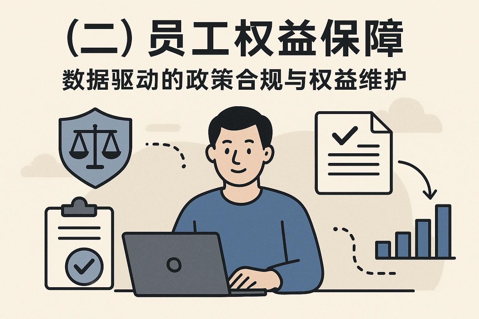 （二）员工权益保障：数据驱动的政策合规与权益维护