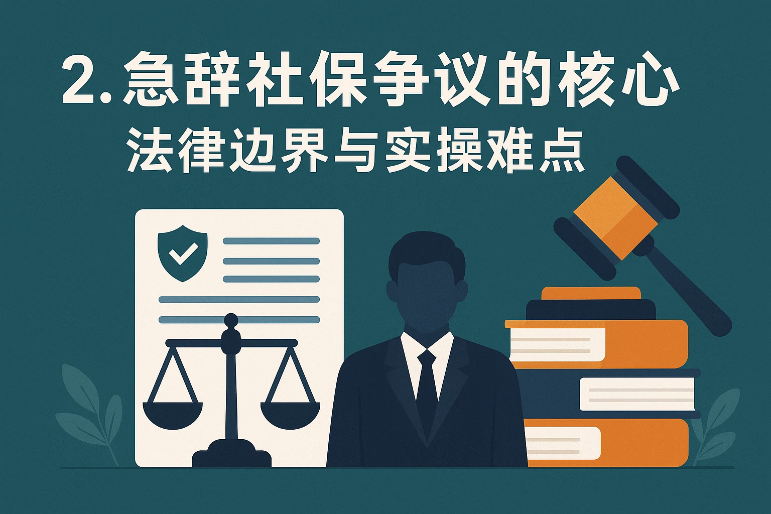 2. 急辞社保争议的核心：法律边界与实操难点