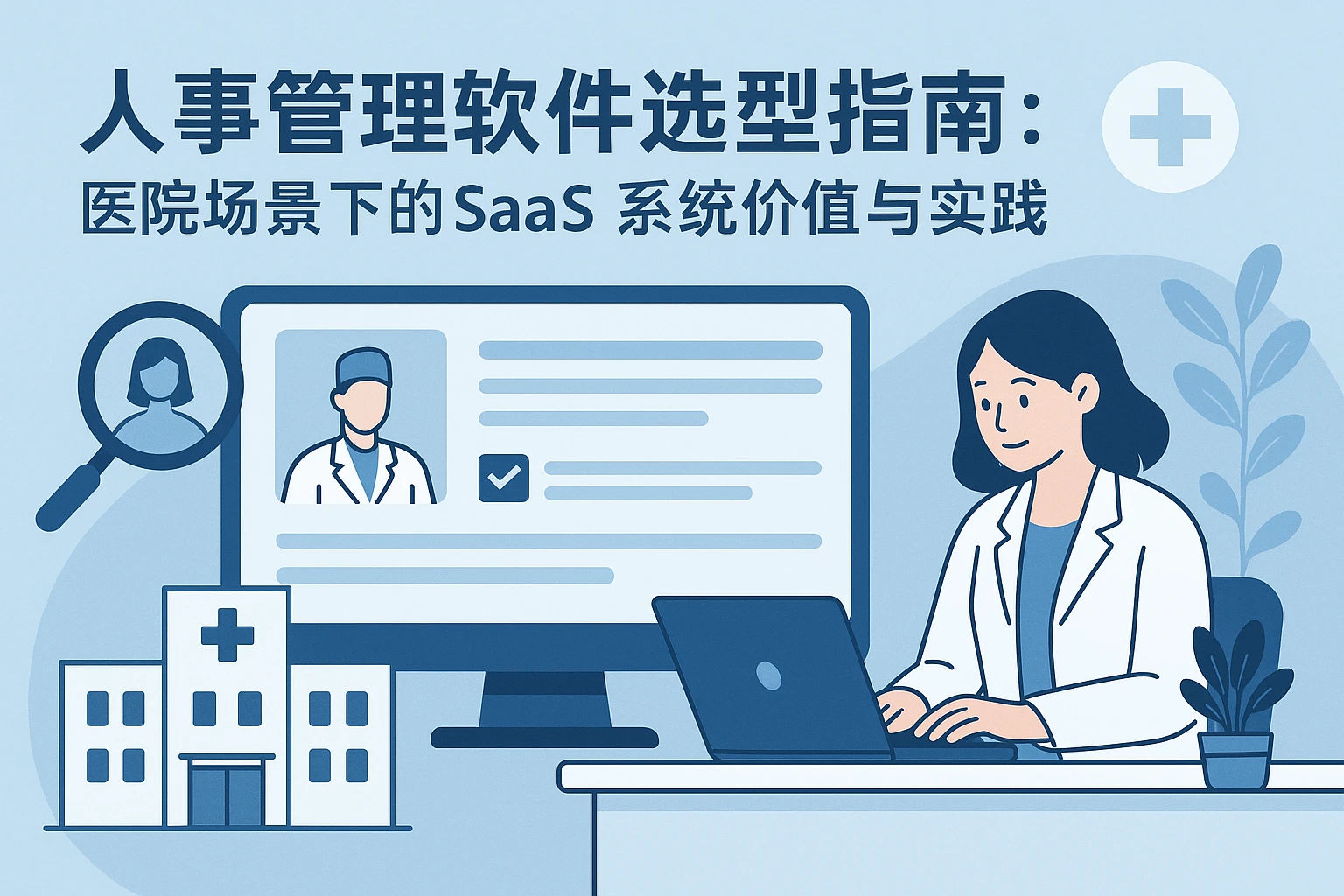 人事管理软件选型指南：医院场景下的SaaS系统价值与实践