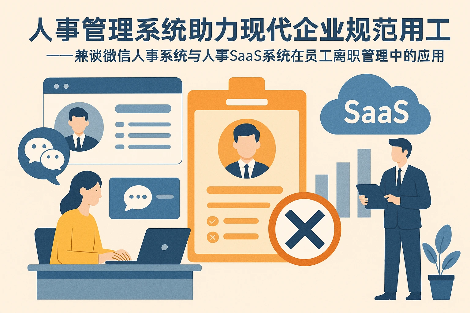 人事管理系统助力现代企业规范用工——兼谈微信人事系统与人事SaaS系统在员工离职管理中的应用
