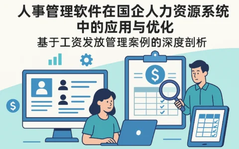 人事管理软件在国企人力资源系统中的应用与优化：基于工资发放管理案例的深度剖析
