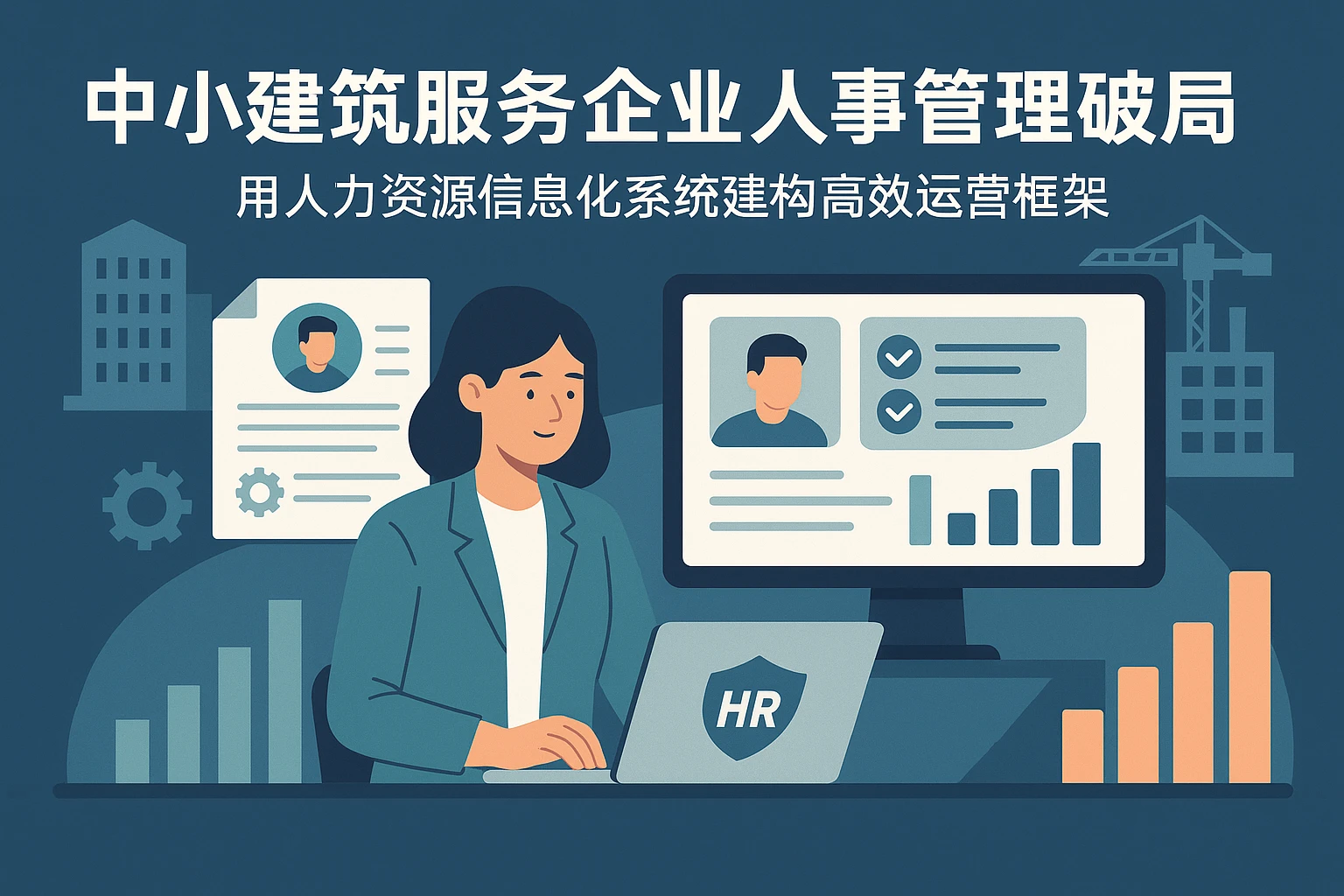中小建筑服务企业人事管理破局：用人力资源信息化系统搭建高效运营框架