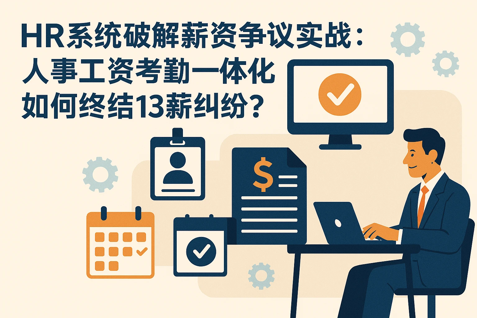 HR系统破解薪资争议实战：人事工资考勤一体化如何终结13薪纠纷？
