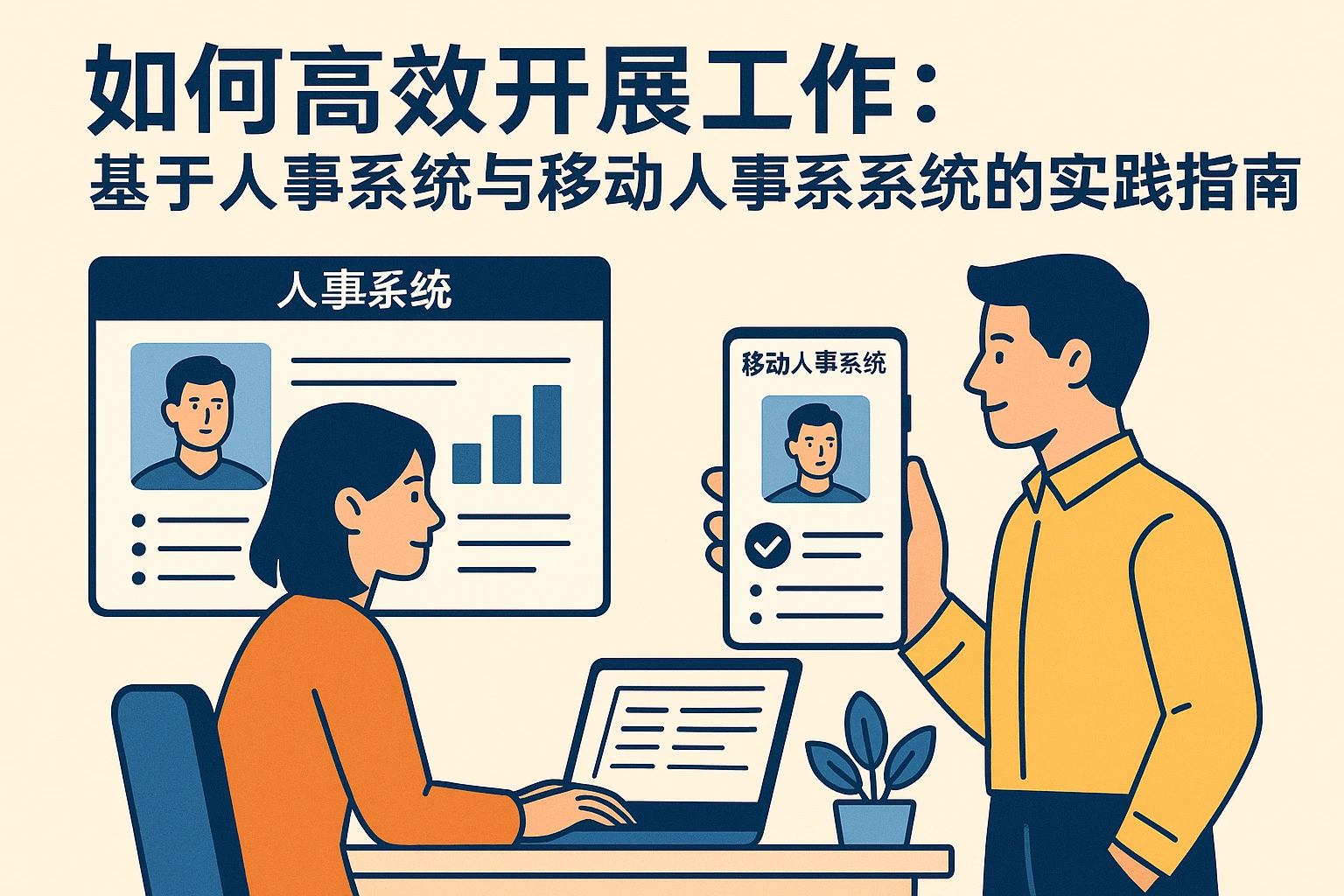 如何高效开展工作：基于人事系统与移动人事系统的实践指南