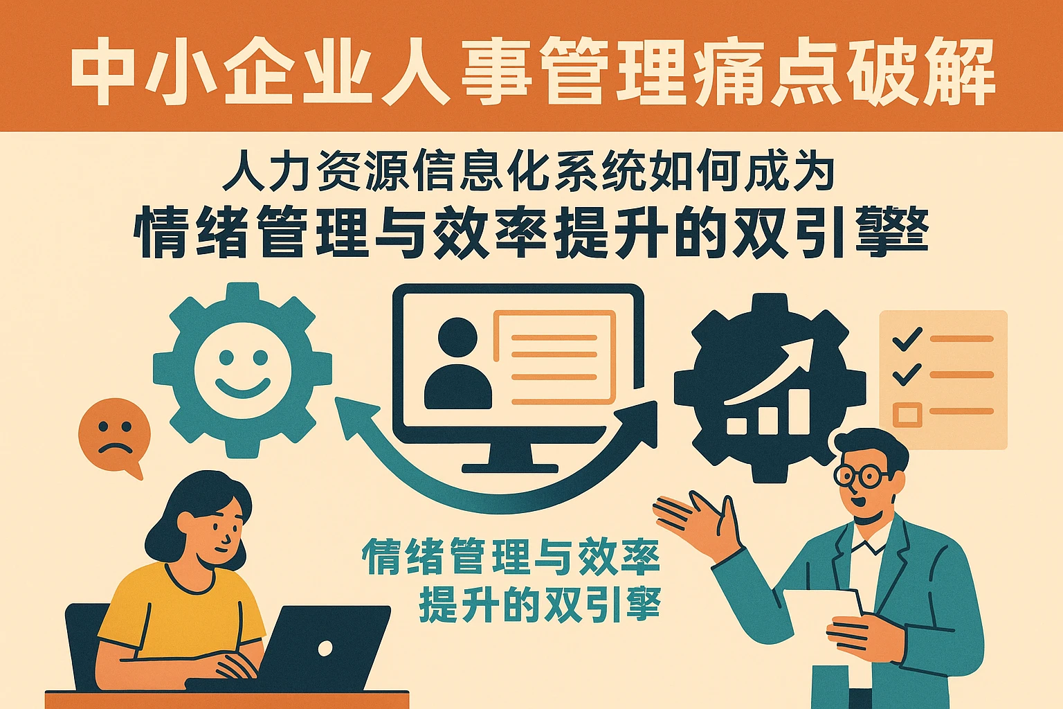 中小企业人事管理痛点破解：人力资源信息化系统如何成为情绪管理与效率提升的双引擎