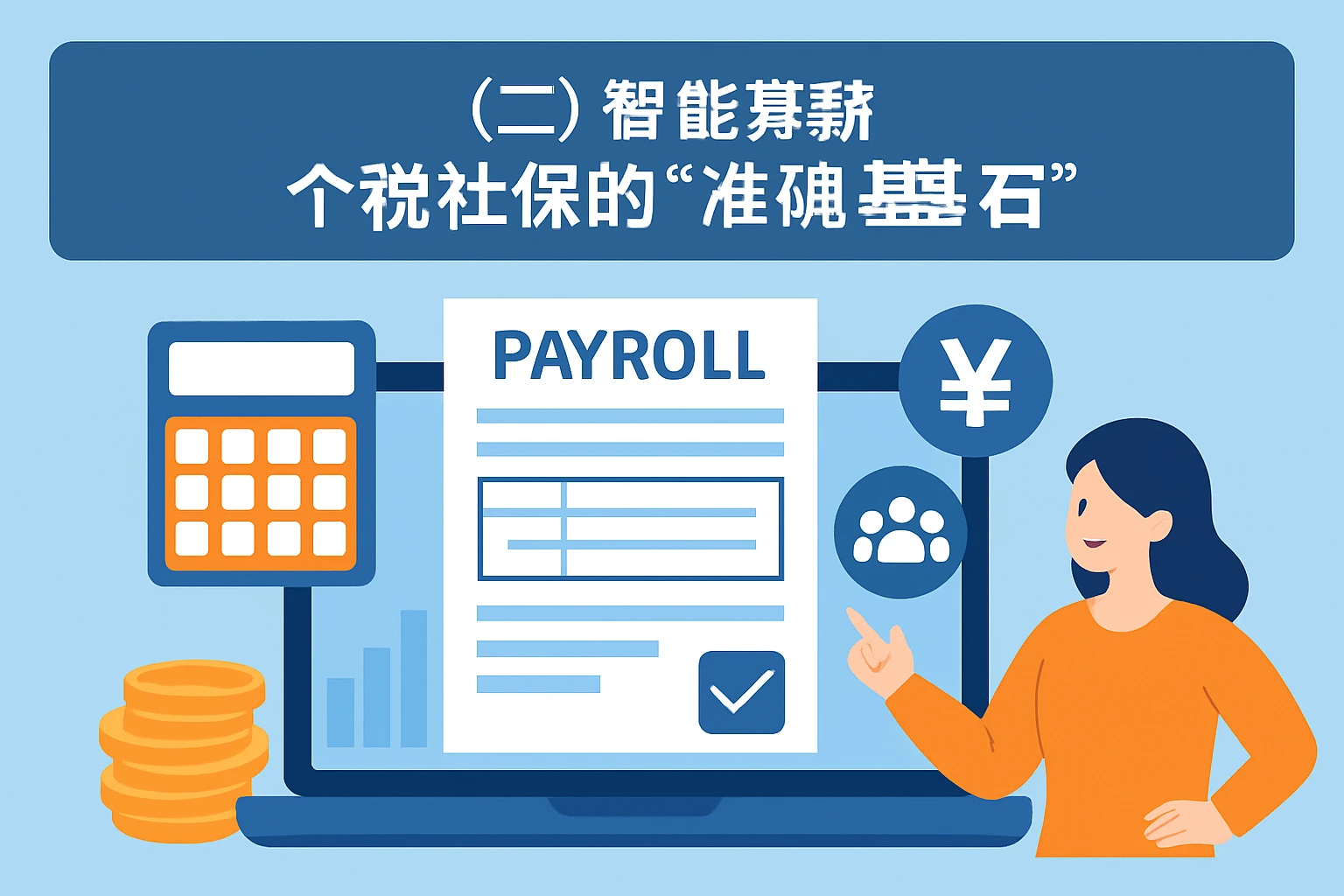 （二）智能算薪：个税社保的“准确基石”