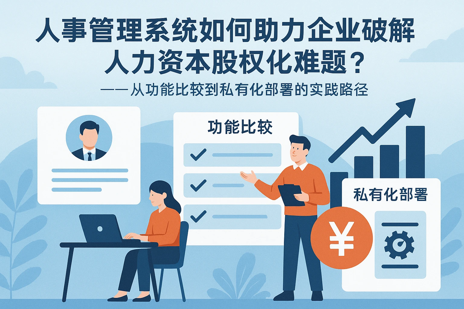 人事管理系统如何助力企业破解人力资本股权化难题？——从功能比较到私有化部署的实践路径