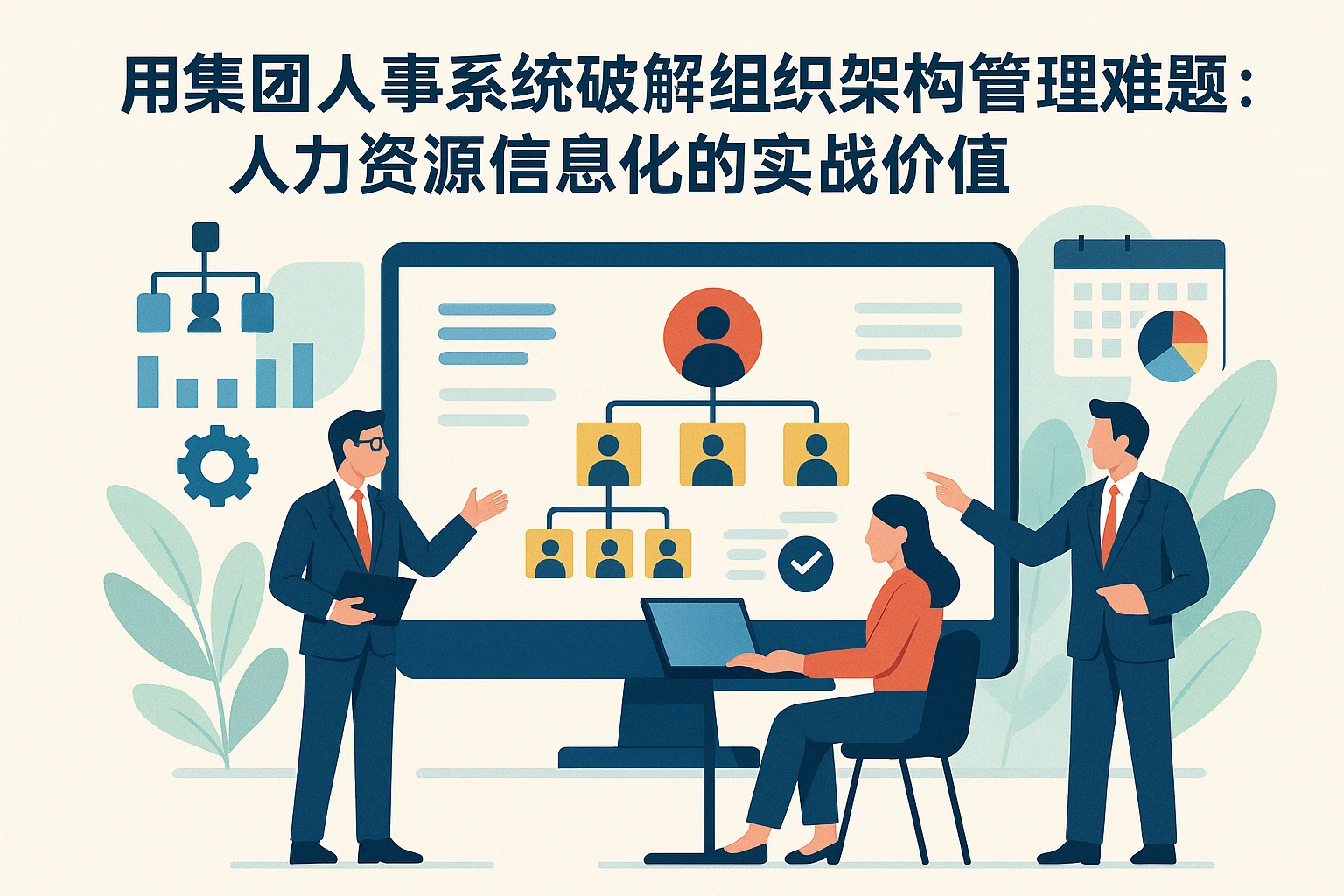 用集团人事系统破解组织架构管理难题：人力资源信息化的实战价值