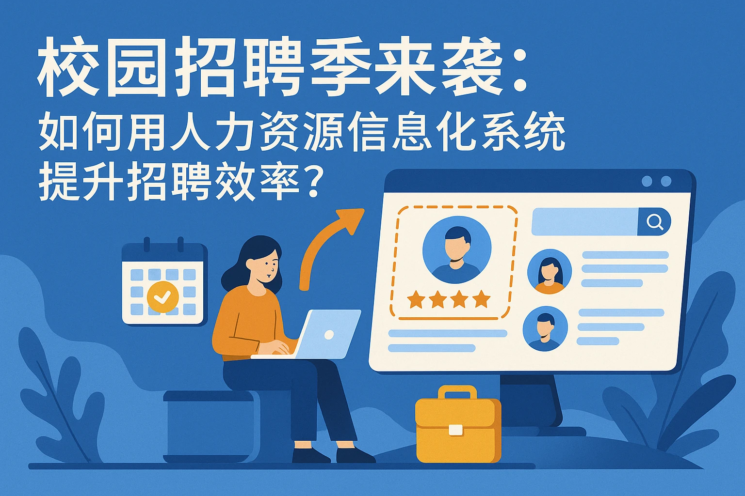 校园招聘季来袭:如何用人力资源信息化系统提升招聘效率?