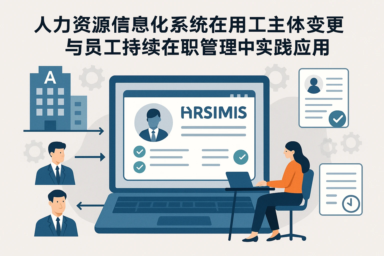 人力资源信息化系统在用工主体变更与员工持续在职管理中的实践应用