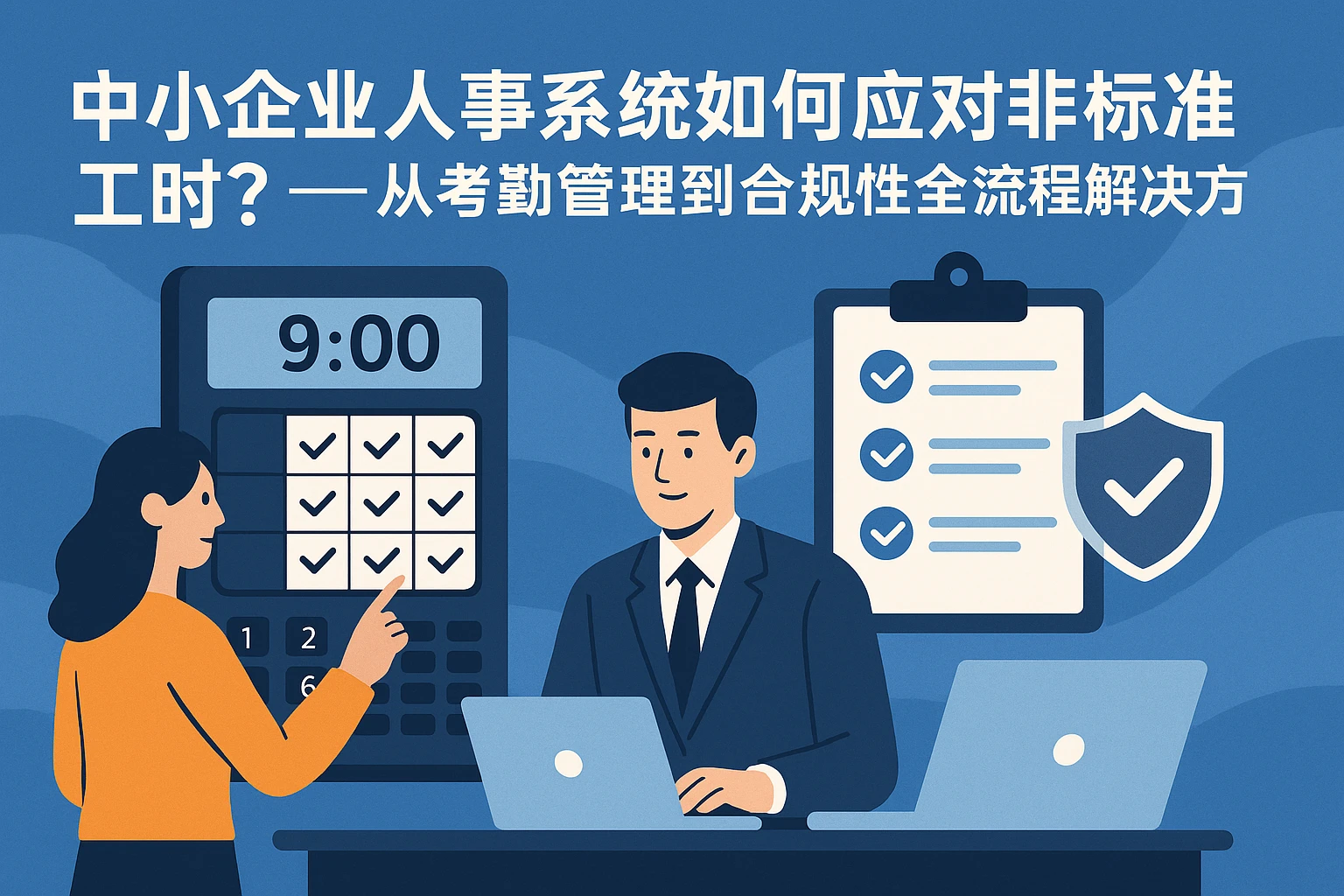 中小企业人事系统如何应对非标准工时？——从考勤管理到合规性的全流程解决方案