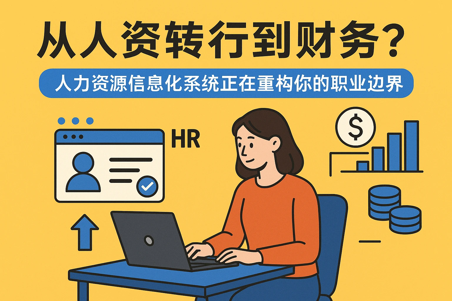 从人资转行到财务？人力资源信息化系统正在重构你的职业边界