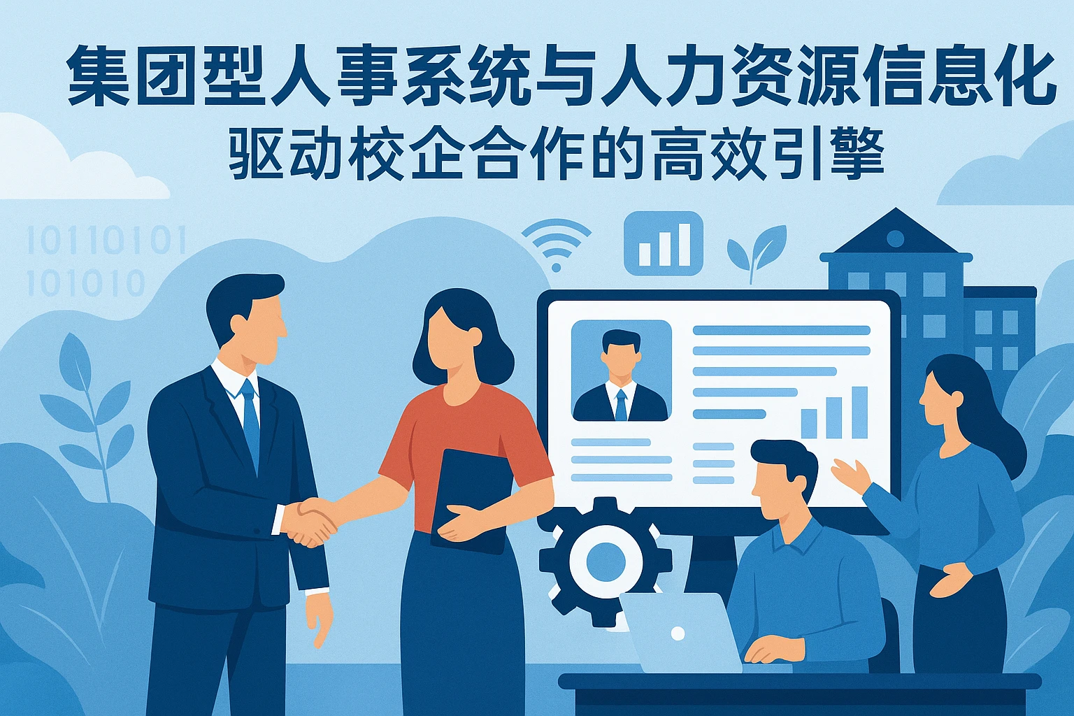 集团型人事系统与人力资源信息化：驱动校企合作的高效引擎