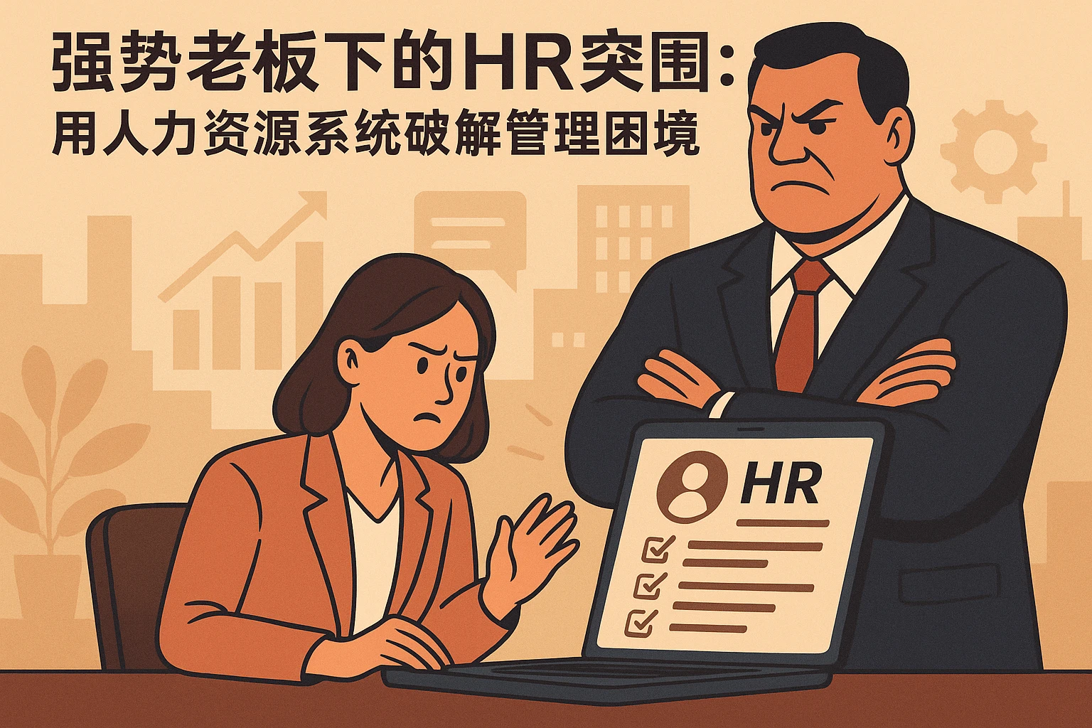 强势老板下的HR突围：用人力资源系统破解管理困境