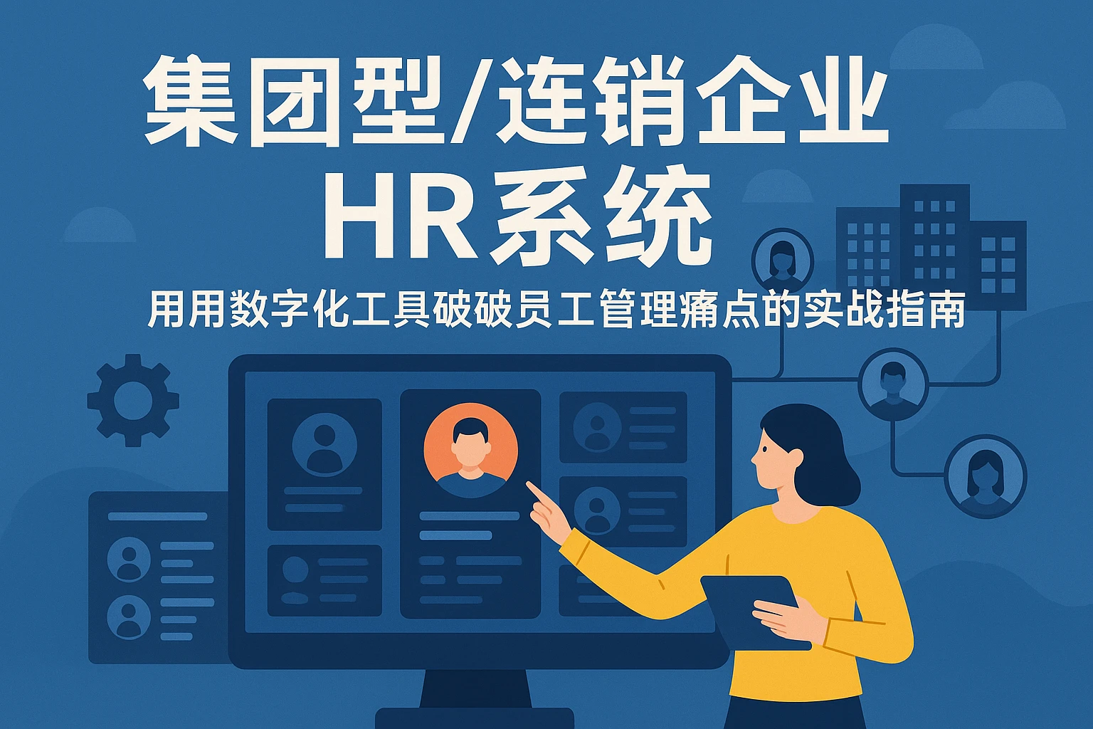 集团型/连锁企业HR系统：用数字化工具破解员工管理痛点的实战指南