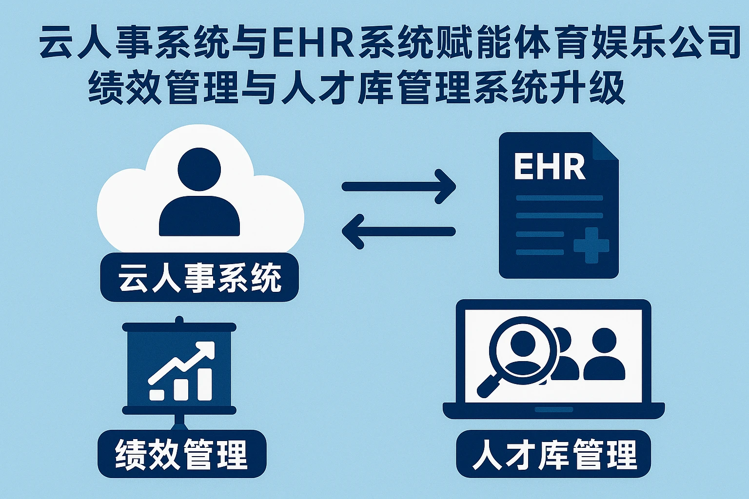 云人事系统与EHR系统赋能体育娱乐公司绩效管理与人才库管理系统升级