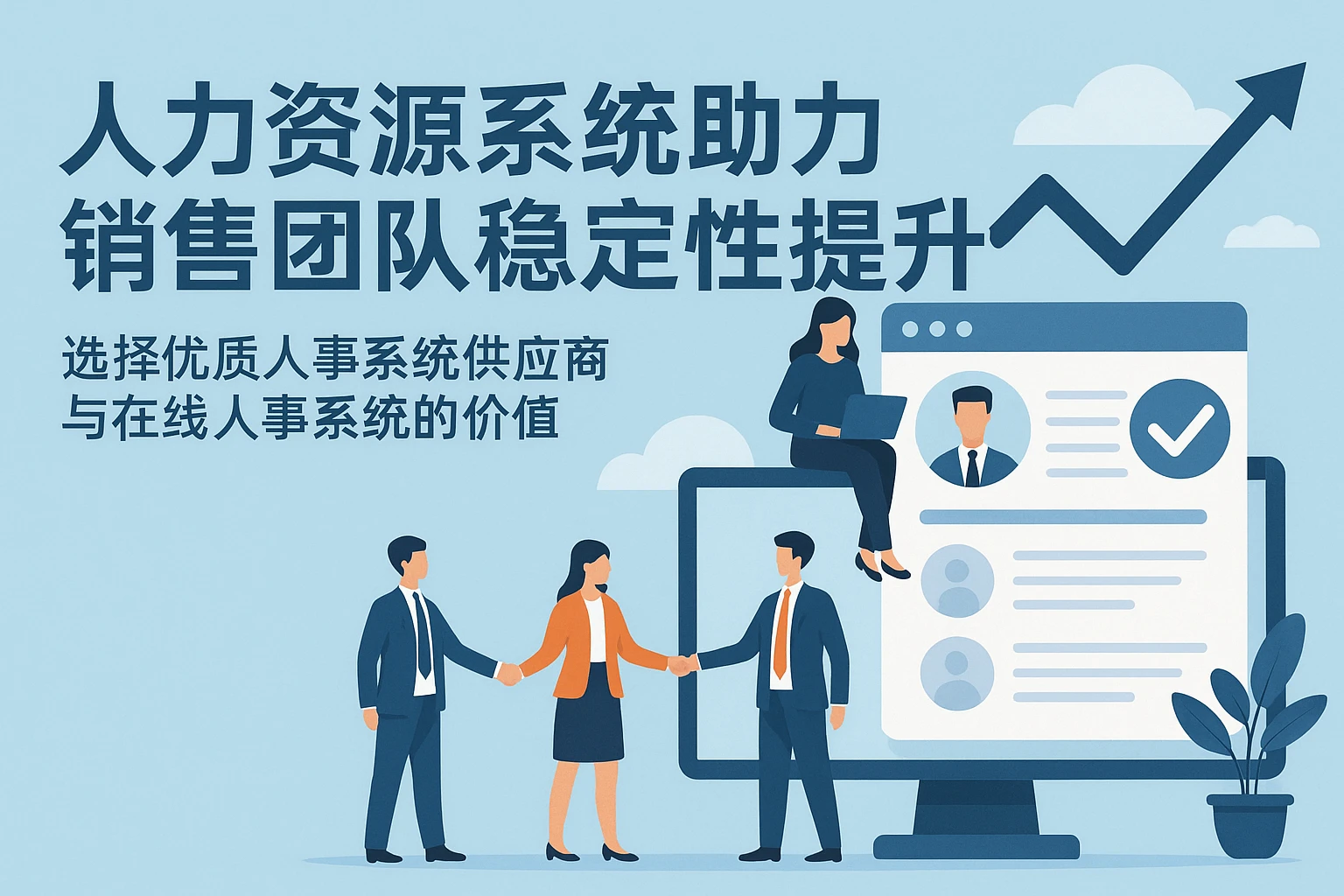 人力资源系统助力销售团队稳定性提升 —— 选择优质人事系统供应商与在线人事系统的价值