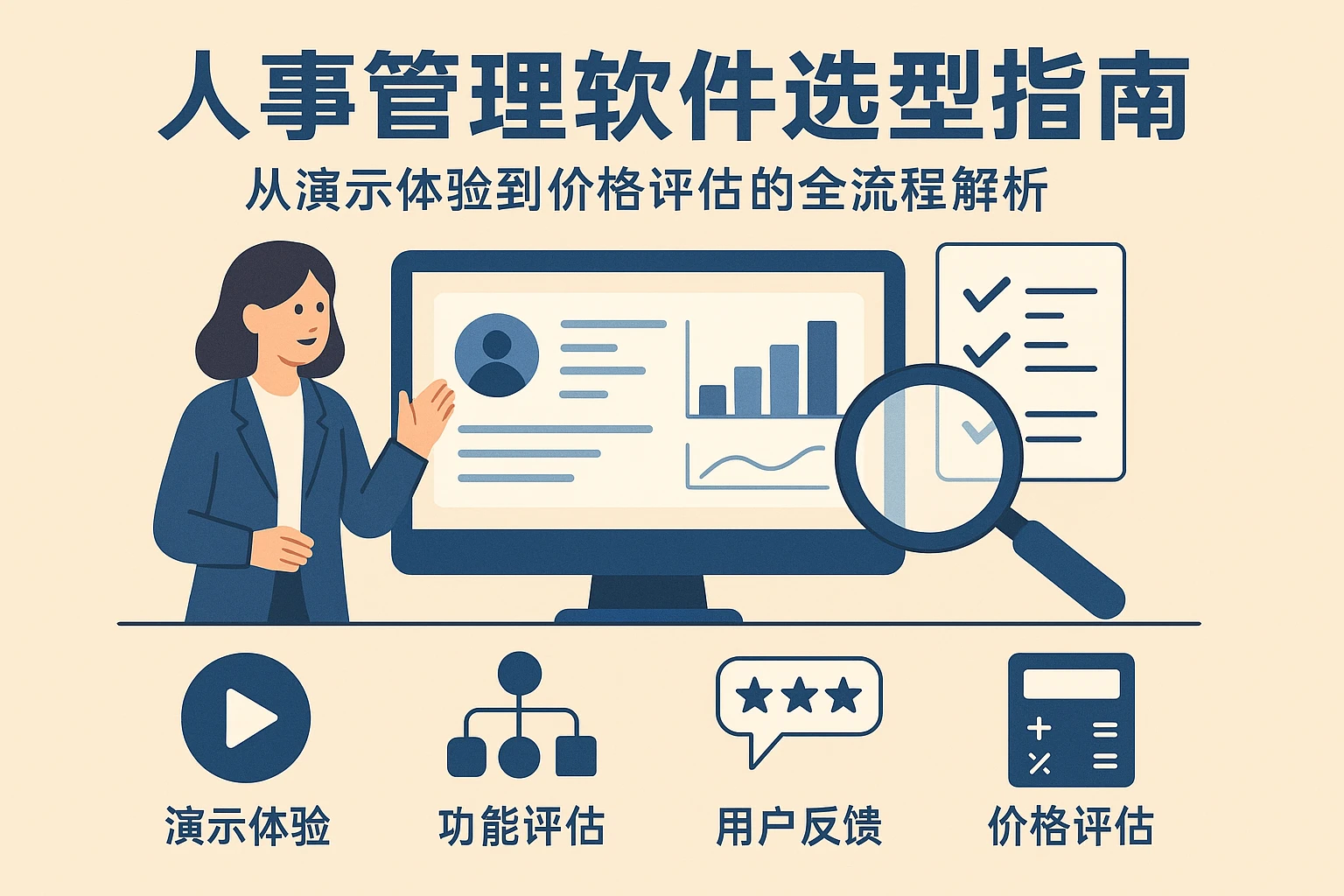 人事管理软件选型指南：从演示体验到价格评估的全流程解析