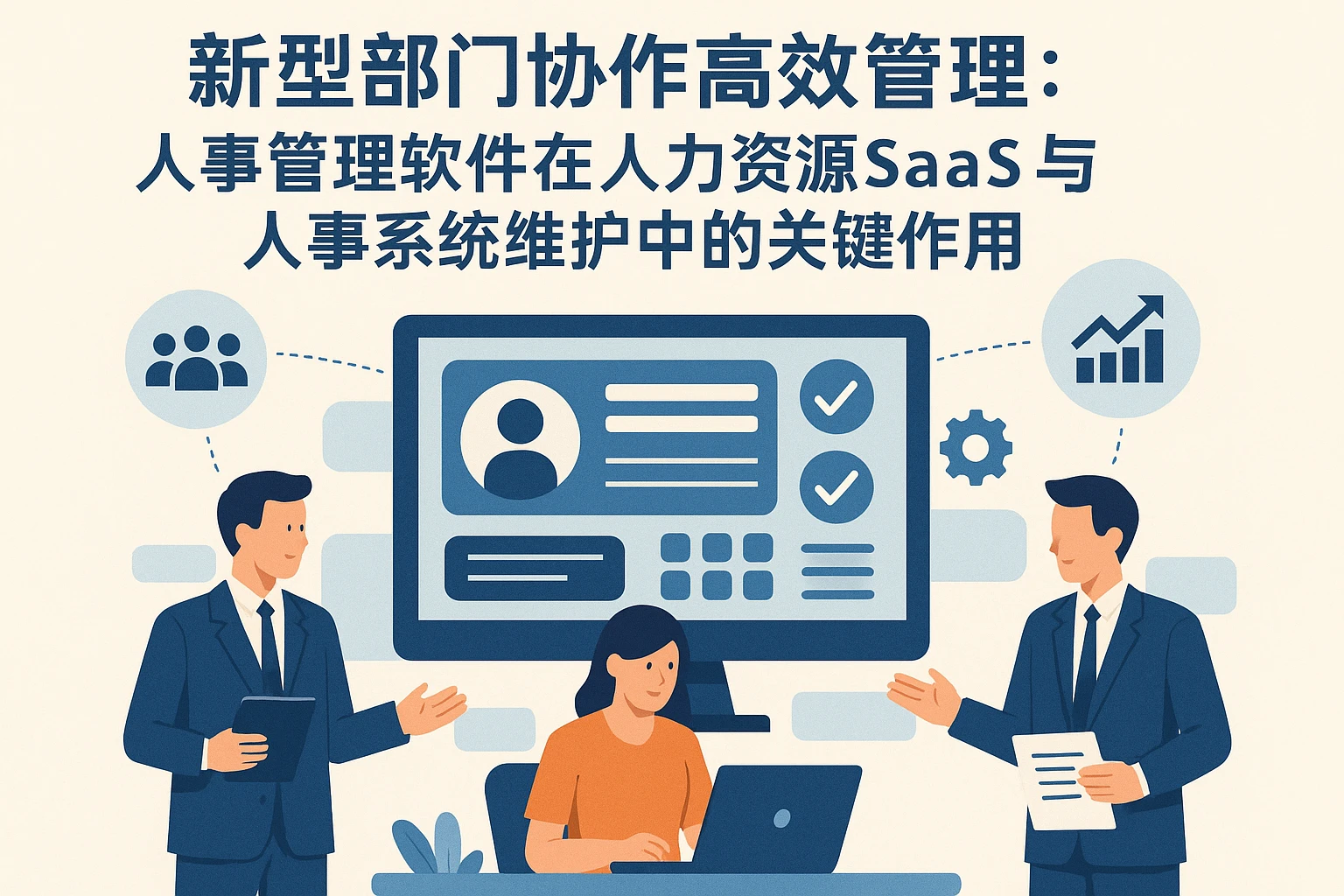 新型部门协作与高效管理：人事管理软件在人力资源SaaS与人事系统维护中的关键作用