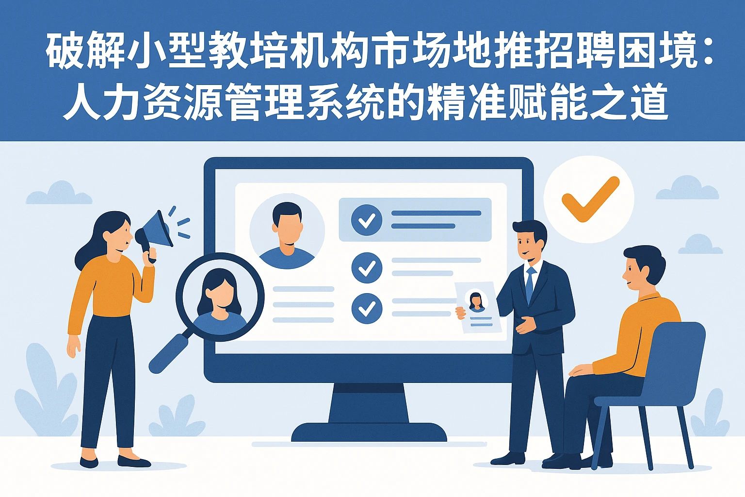 破解小型教培机构市场地推招聘困境：人力资源管理系统的精准赋能之道