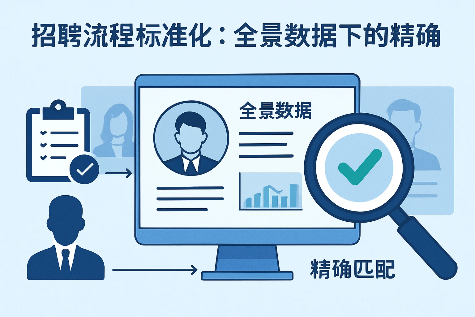 招聘流程标准化：全景数据下的精确匹配