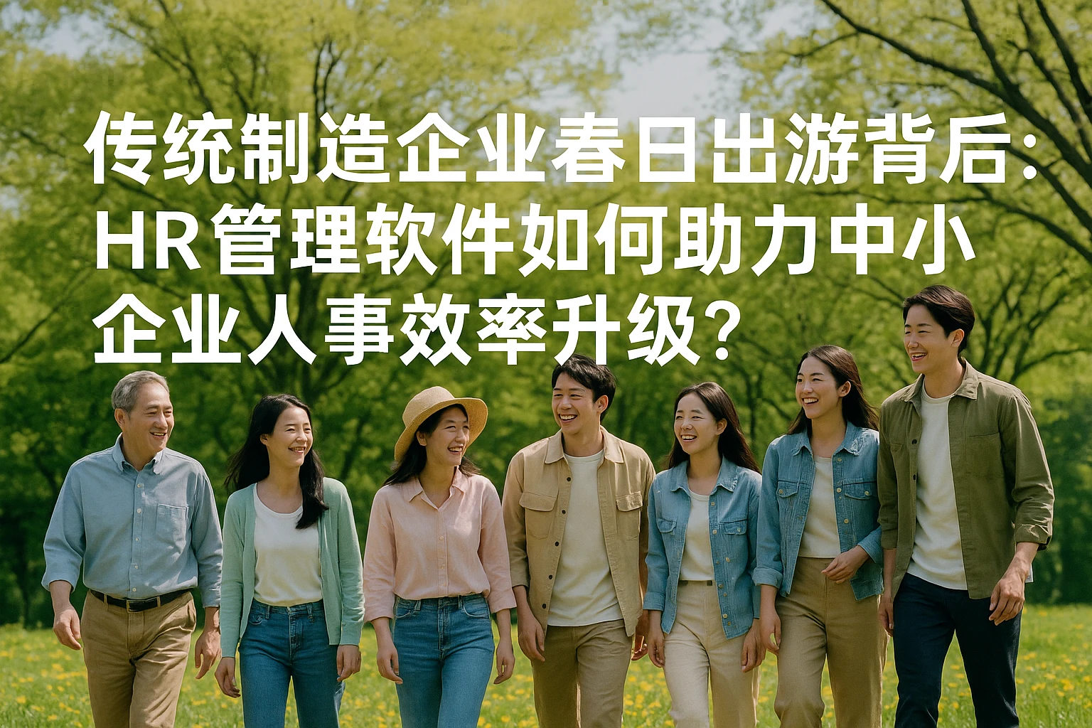 传统制造企业春日出游背后：HR管理软件如何助力中小企业人事效率升级？