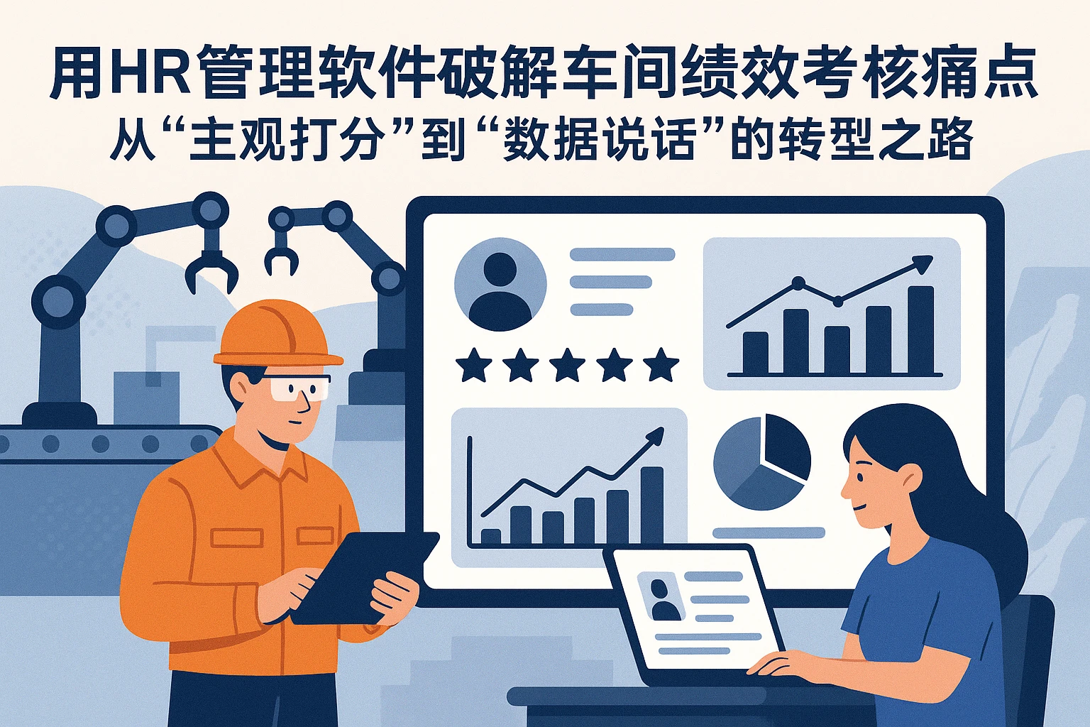 用HR管理软件破解车间绩效考核痛点：从“主观打分”到“数据说话”的转型之路