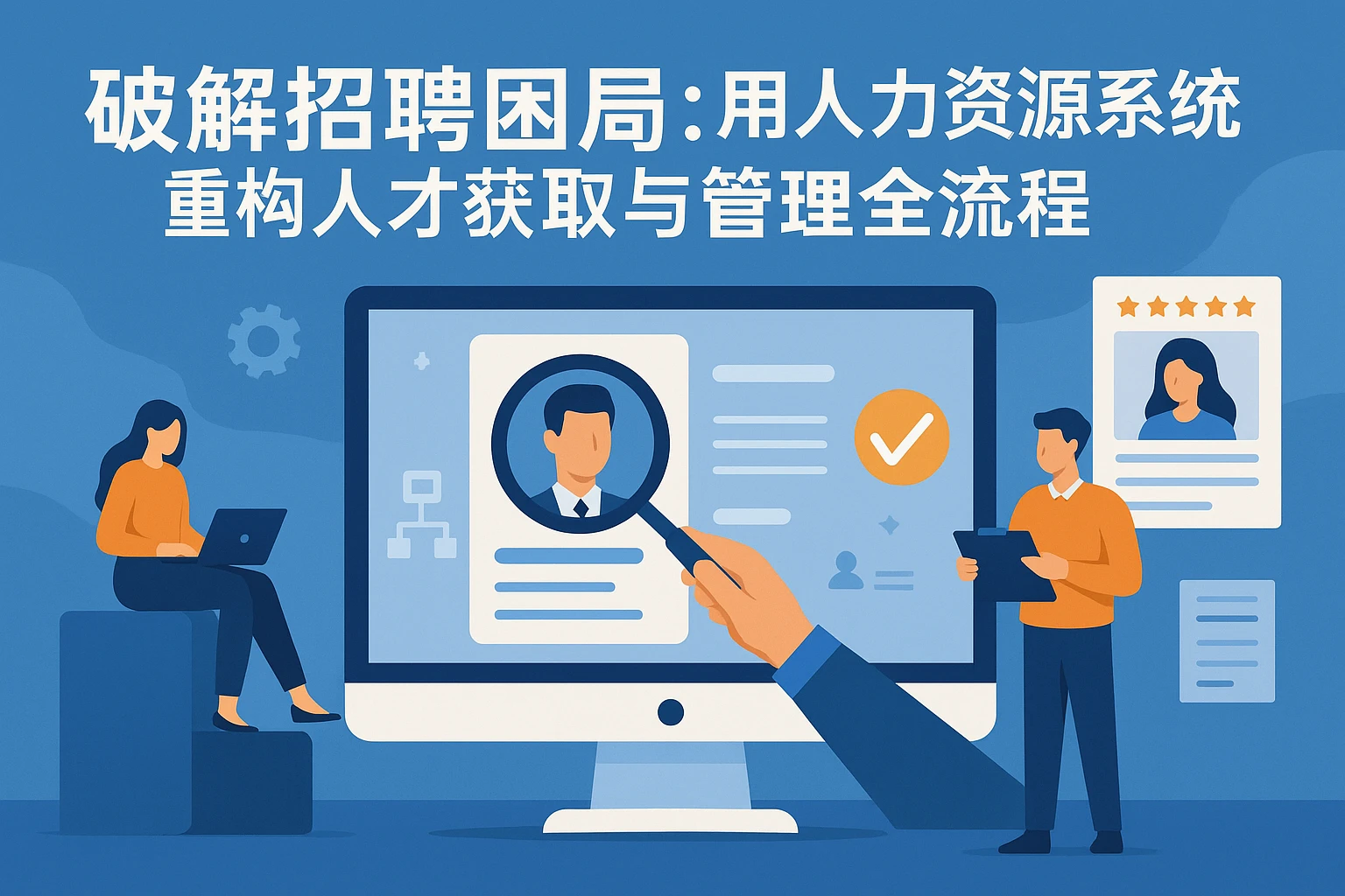 破解招聘困局：用人力资源系统重构人才获取与管理全流程