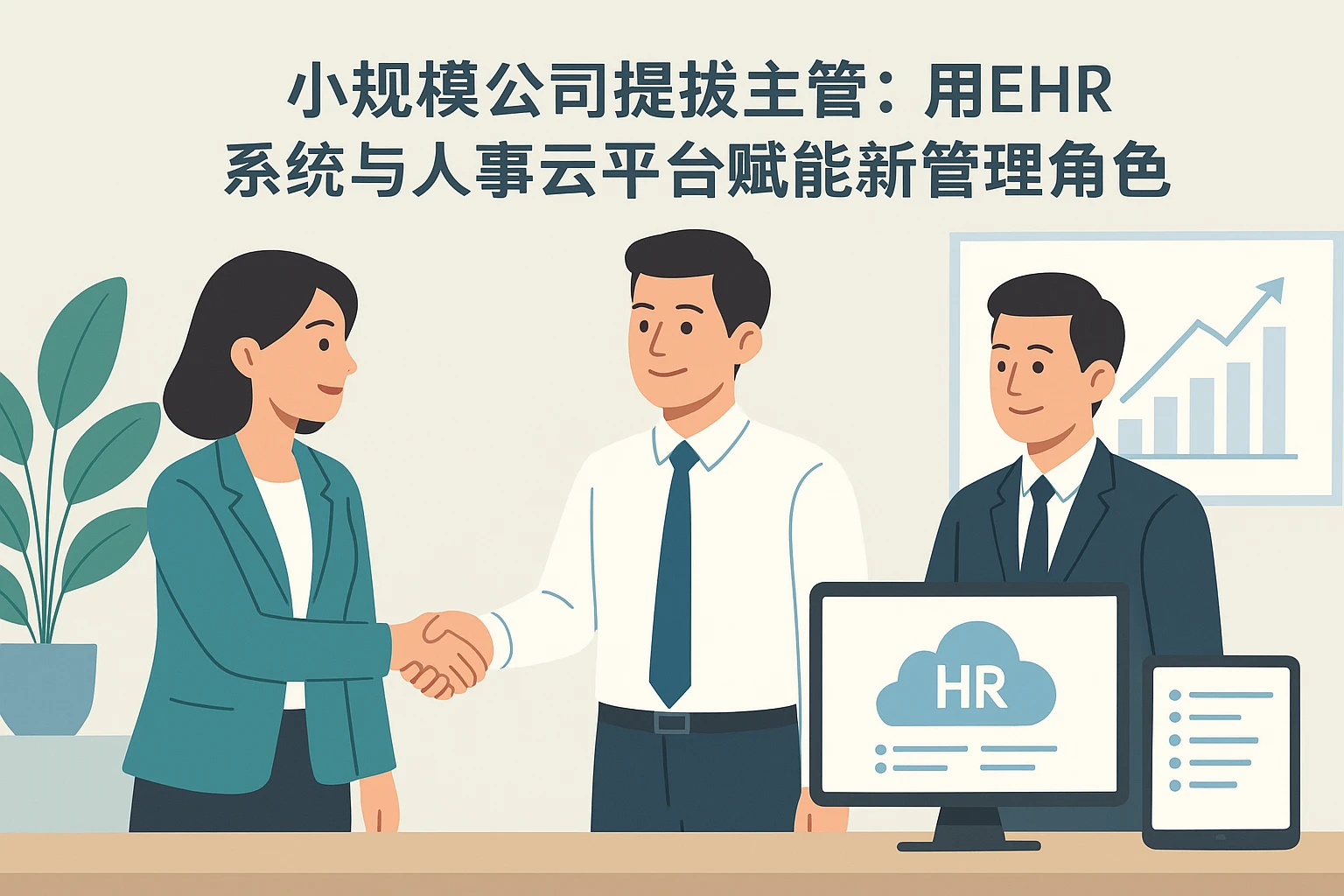 小规模公司提拔主管：用EHR系统与人事云平台赋能新管理角色