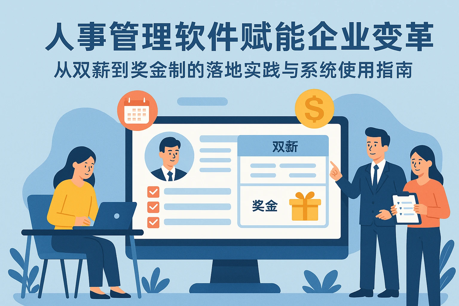 人事管理软件赋能企业变革：从双薪到奖金制的落地实践与系统使用指南