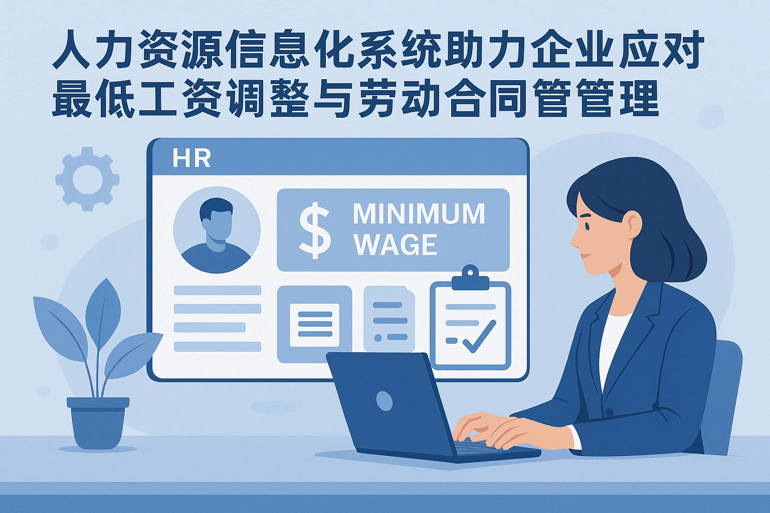 人力资源信息化系统助力企业应对最低工资调整与劳动合同管理
