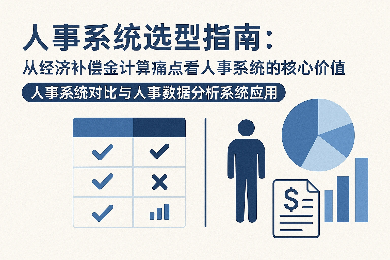 人事系统选型指南：从经济补偿金计算痛点看人事系统的核心价值——人事系统对比与人事数据分析系统应用