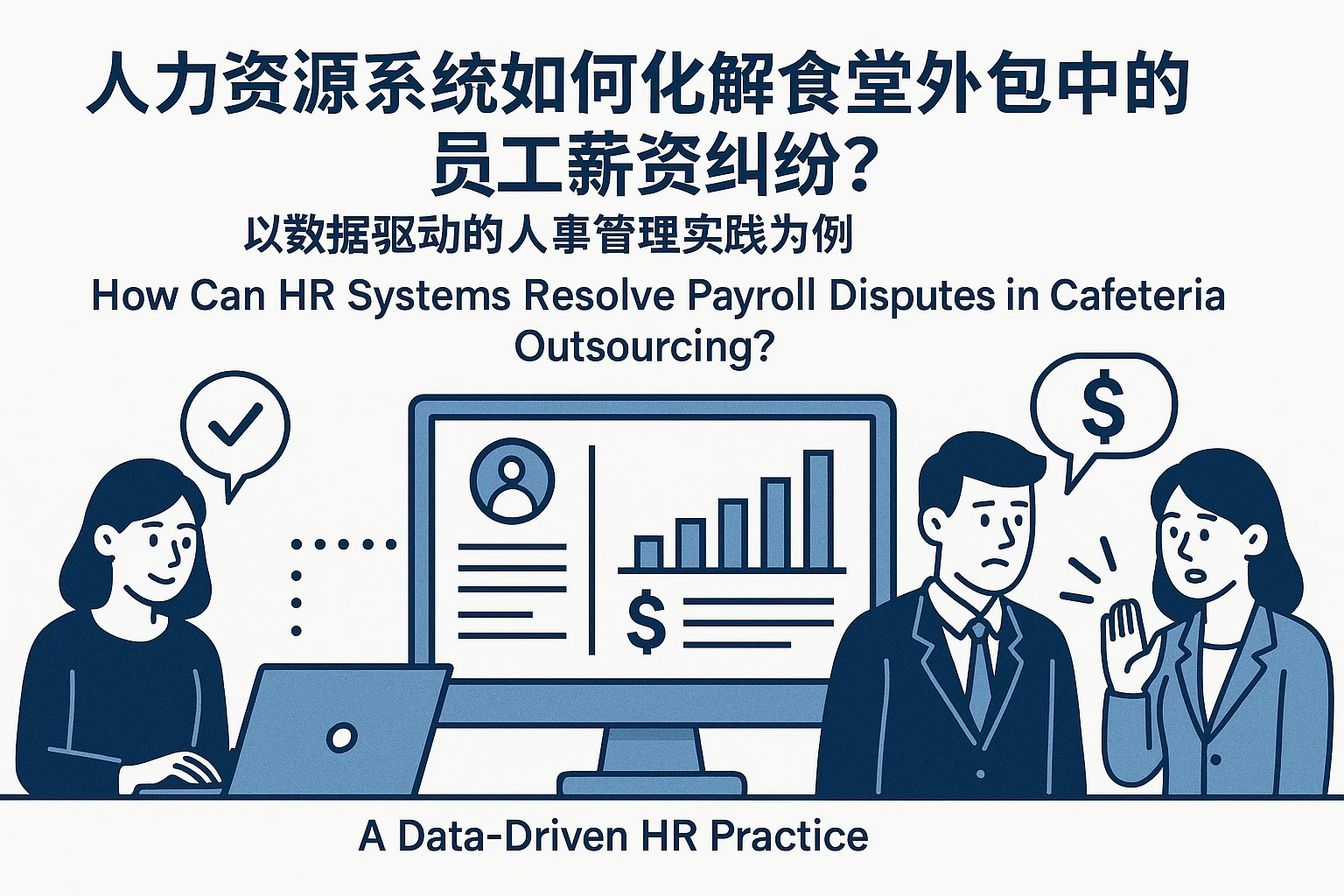 人力资源系统如何化解食堂外包中的员工薪资纠纷？——以数据驱动的人事管理实践为例