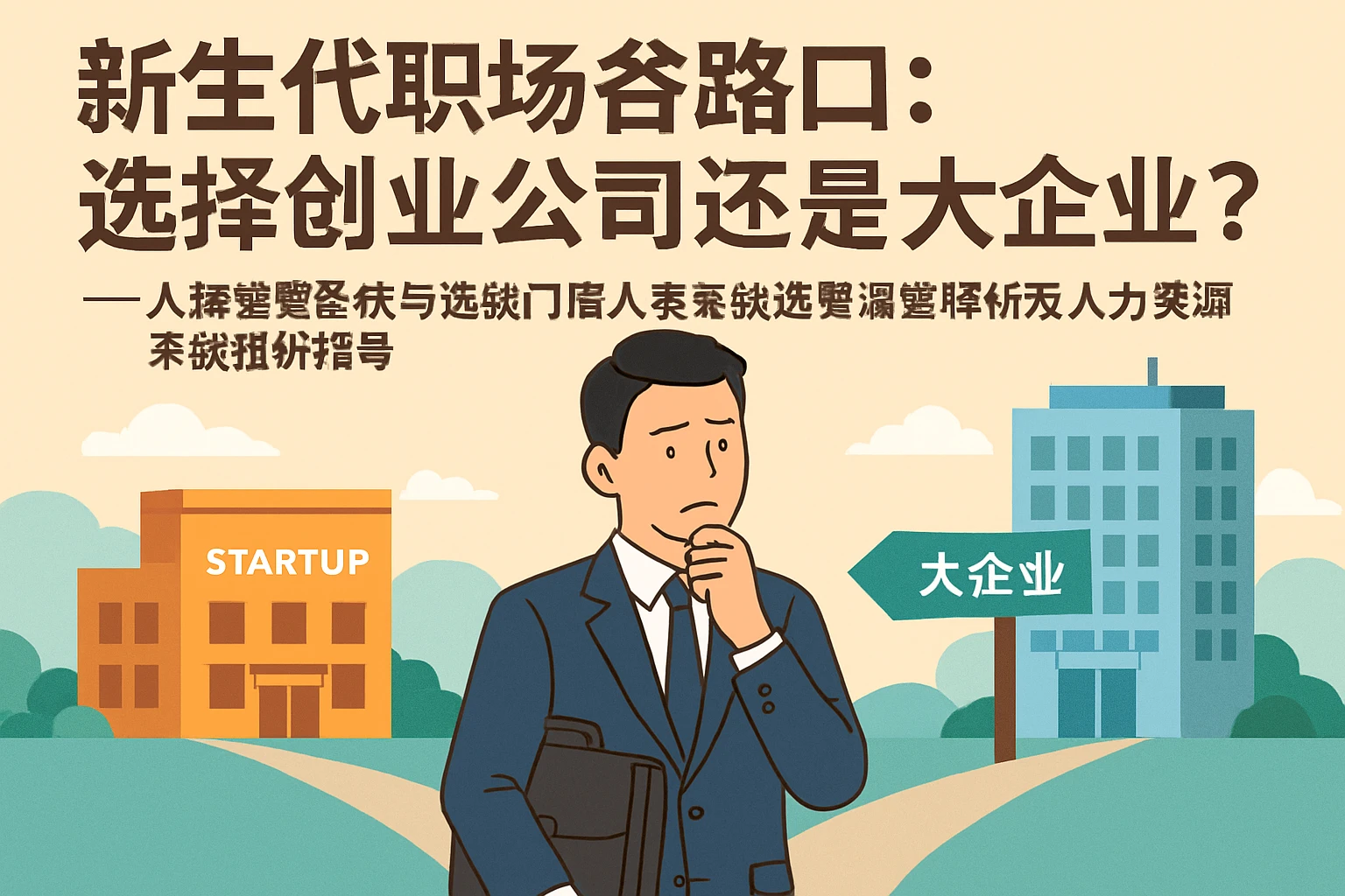 新生代职场岔路口：选择创业公司还是大企业？——人事管理系统与连锁门店人事系统选型深度解析及人力资源系统报价指导