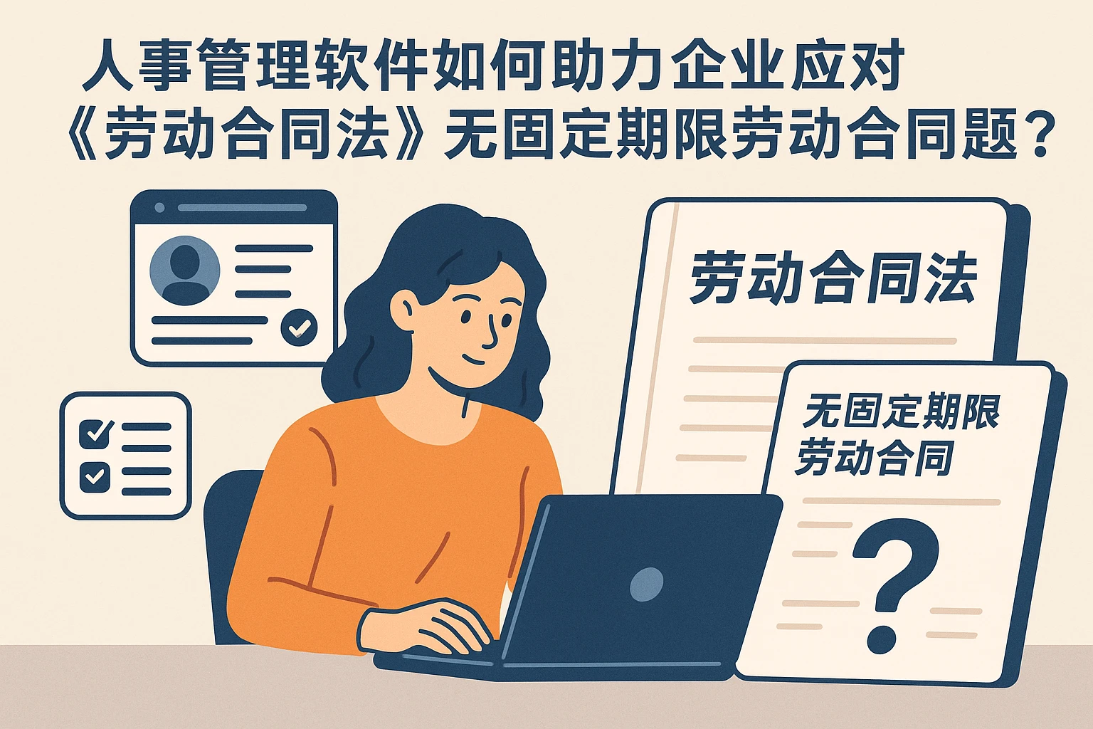 人事管理软件如何助力企业应对《劳动合同法》无固定期限劳动合同难题？