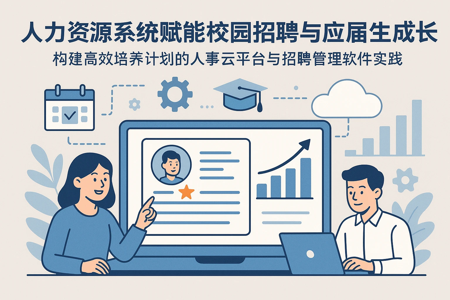人力资源系统赋能校园招聘与应届生成长——构建高效培养计划的人事云平台与招聘管理软件实践