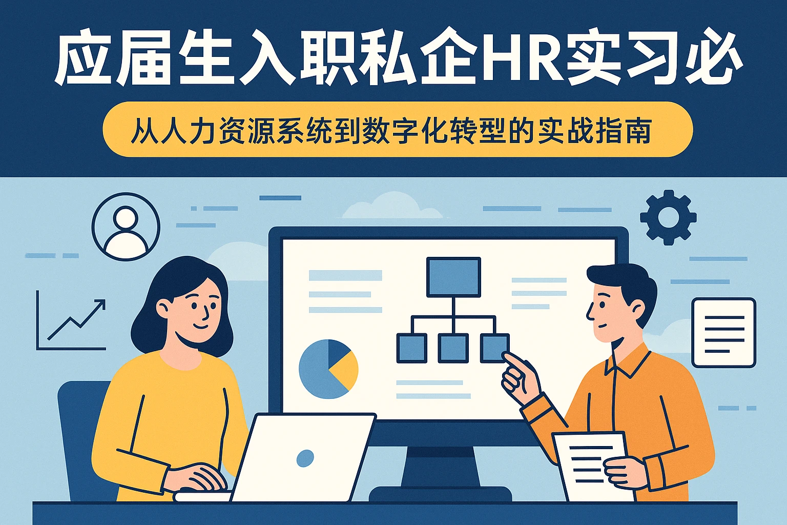 应届生入职私企HR实习必看：从人力资源系统到数字化转型的实战指南