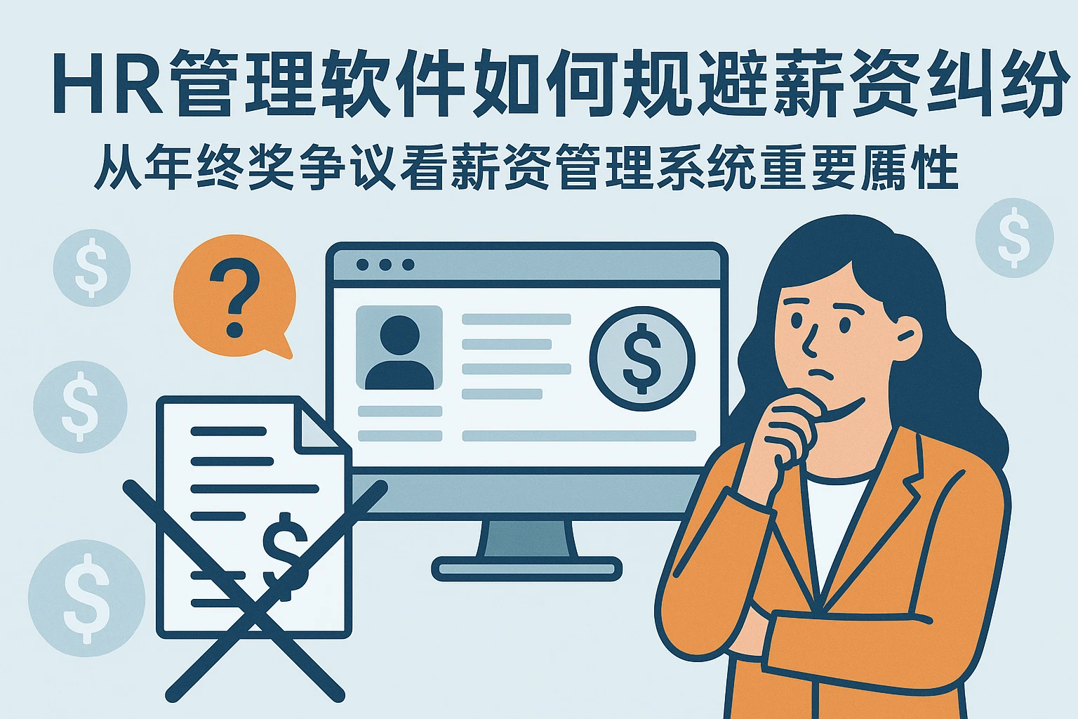 HR管理软件如何规避薪资纠纷？从年终奖争议看薪资管理系统的重要性