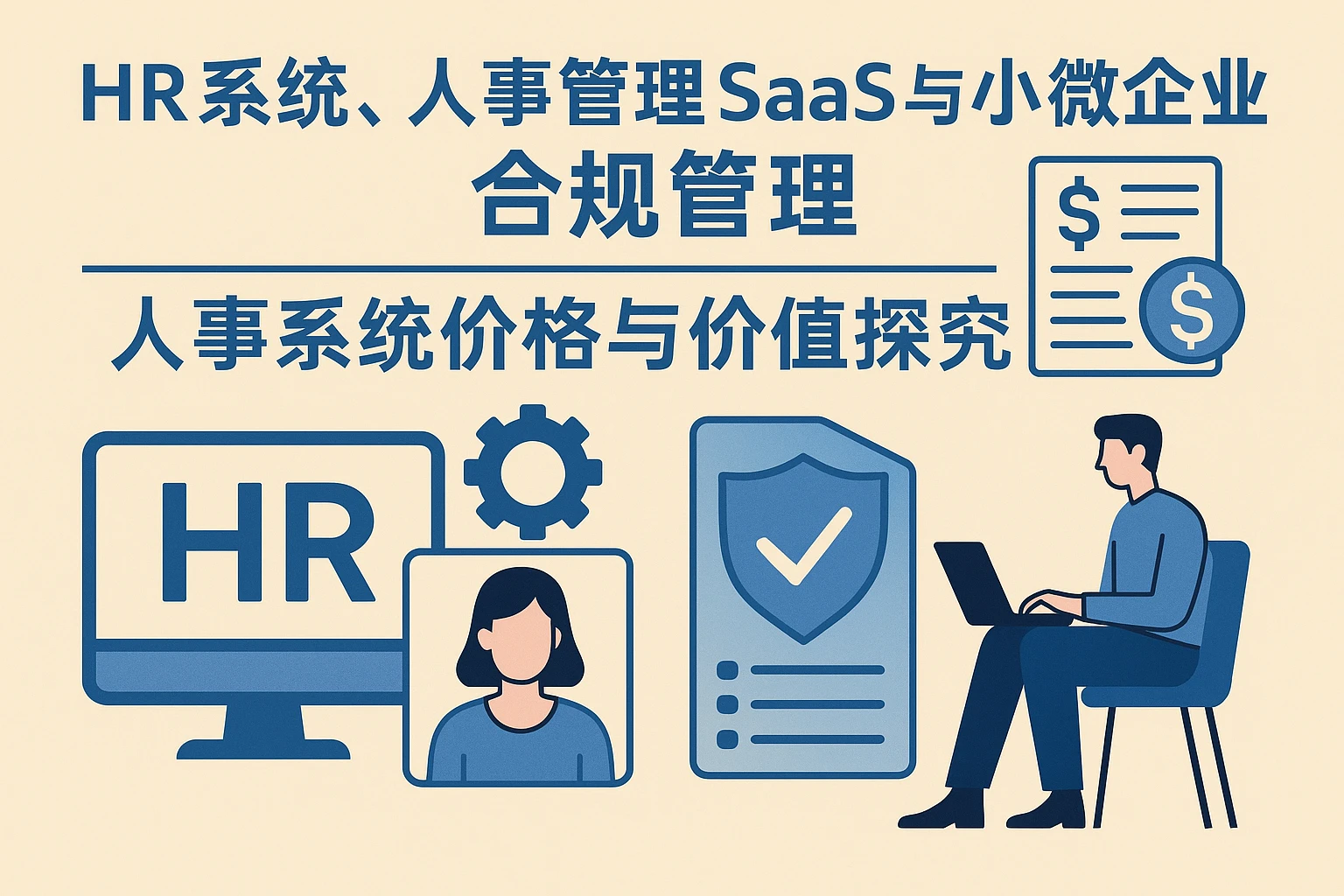 HR系统、人事管理SaaS与小微企业合规管理——人事系统价格与价值探究