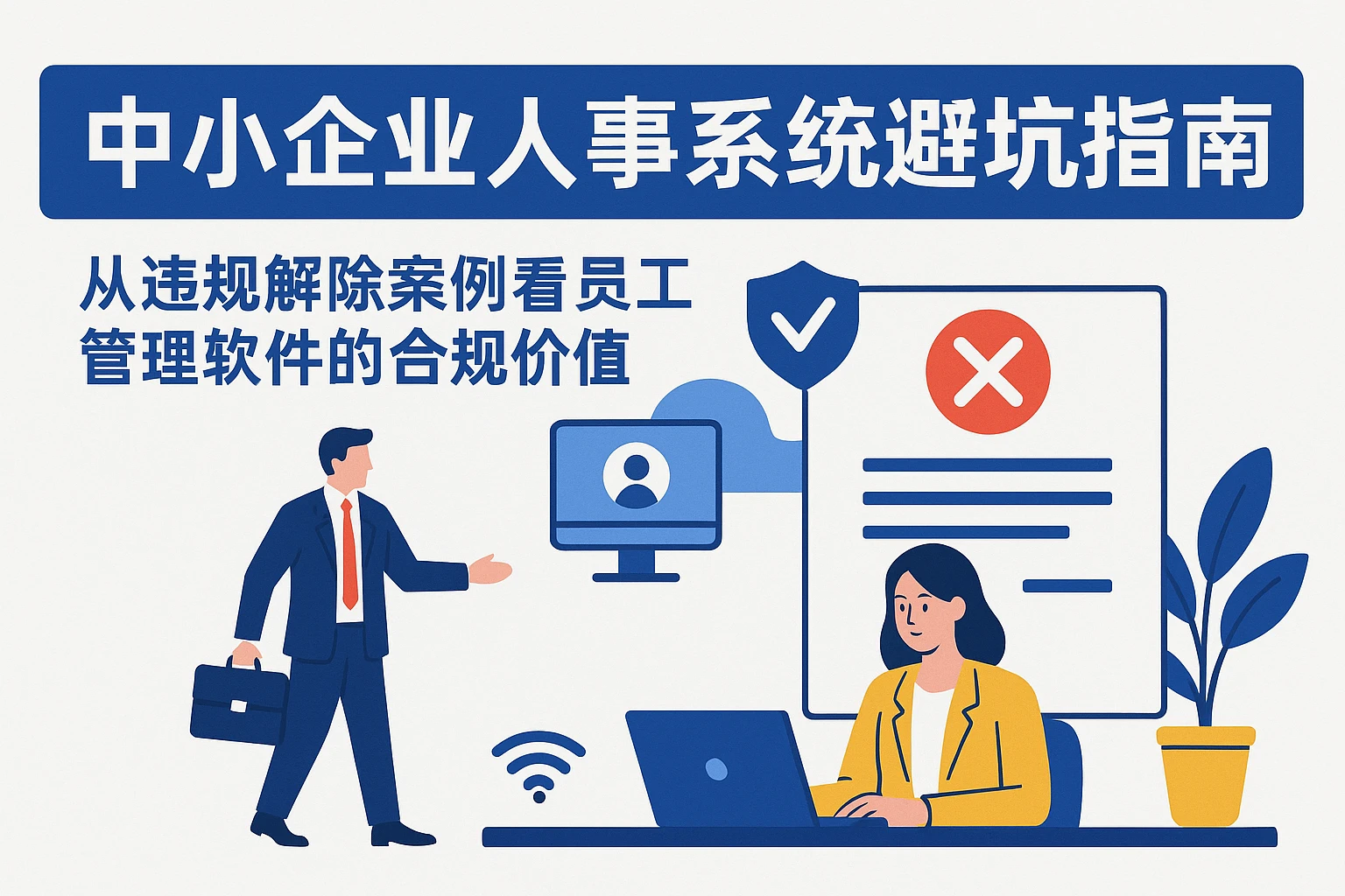 中小企业人事系统避坑指南：从违规解除案例看员工管理软件的合规价值